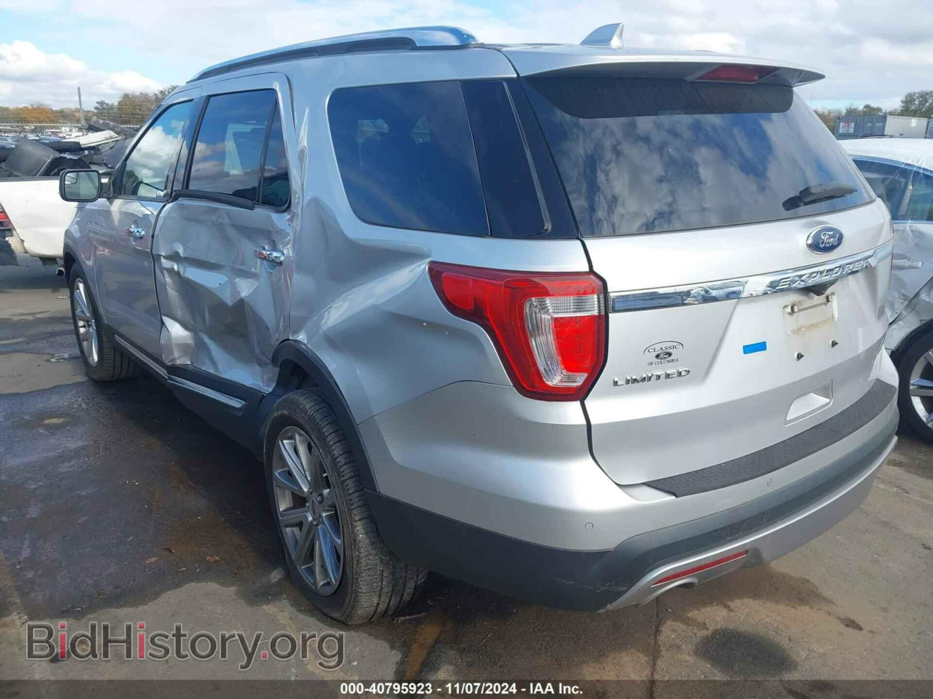 2017 FORD EXPLORER - VIN: 1FM5K7F81HGB80609 - Фото 3