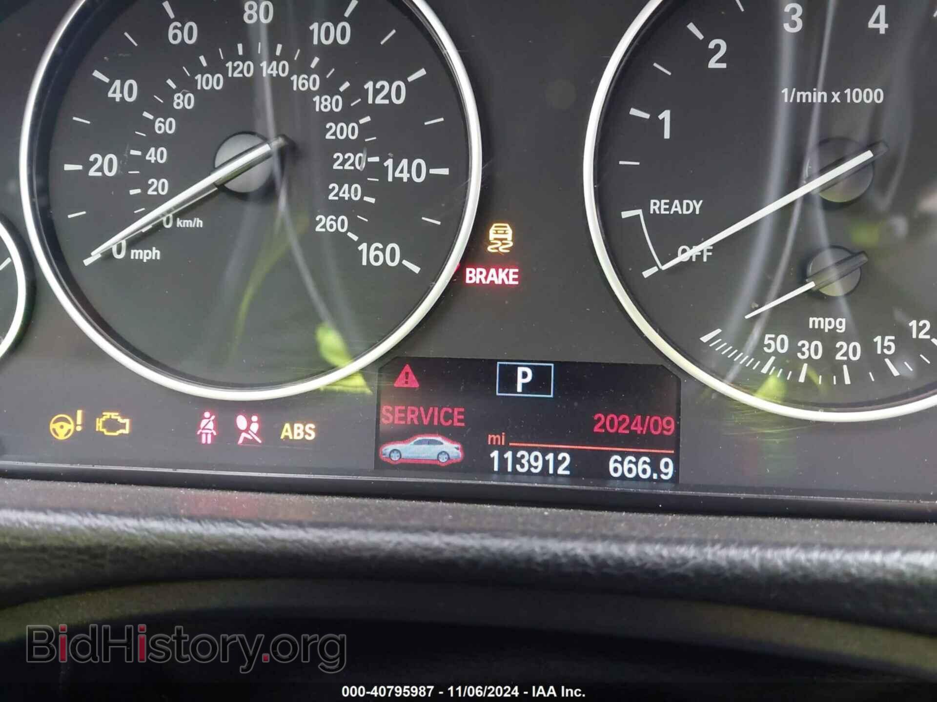 2014 BMW 320I - VIN: WBA3C3C51EPV90220 - Фото 7