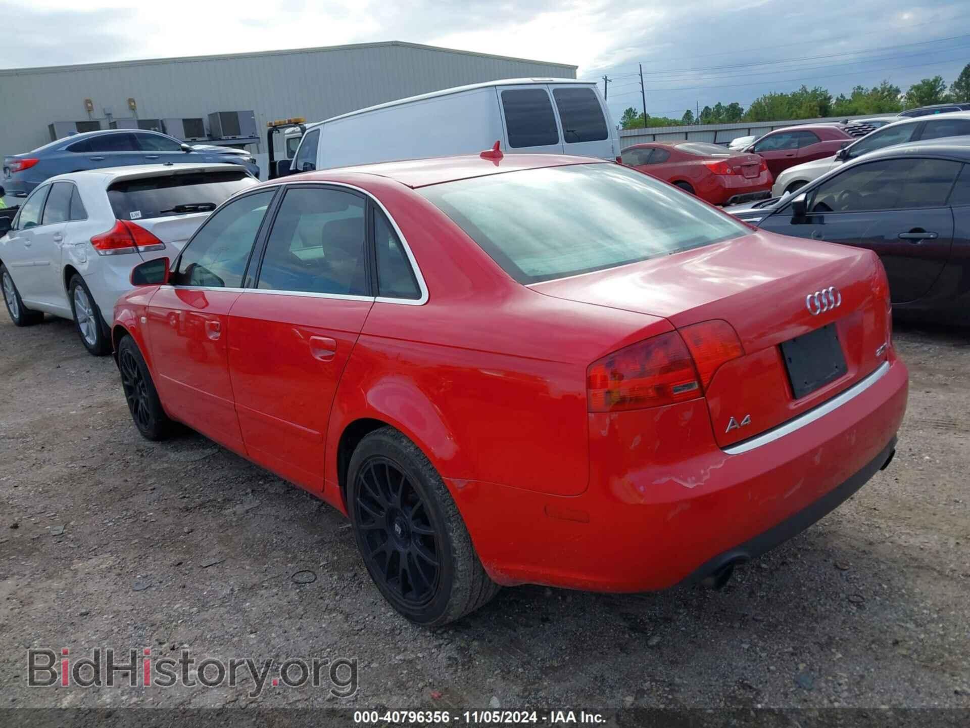 2007 AUDI A4 - VIN: WAUAF78E27A200696 - Фото 3
