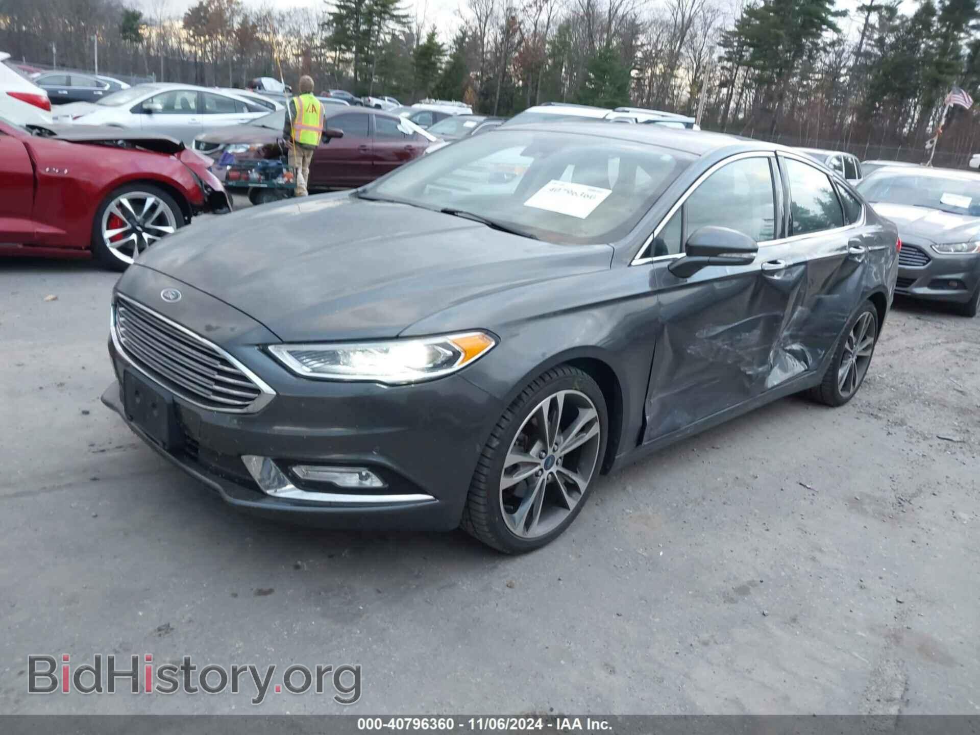 2017 FORD FUSION - VIN: 3FA6P0D99HR120539 - Фото 2