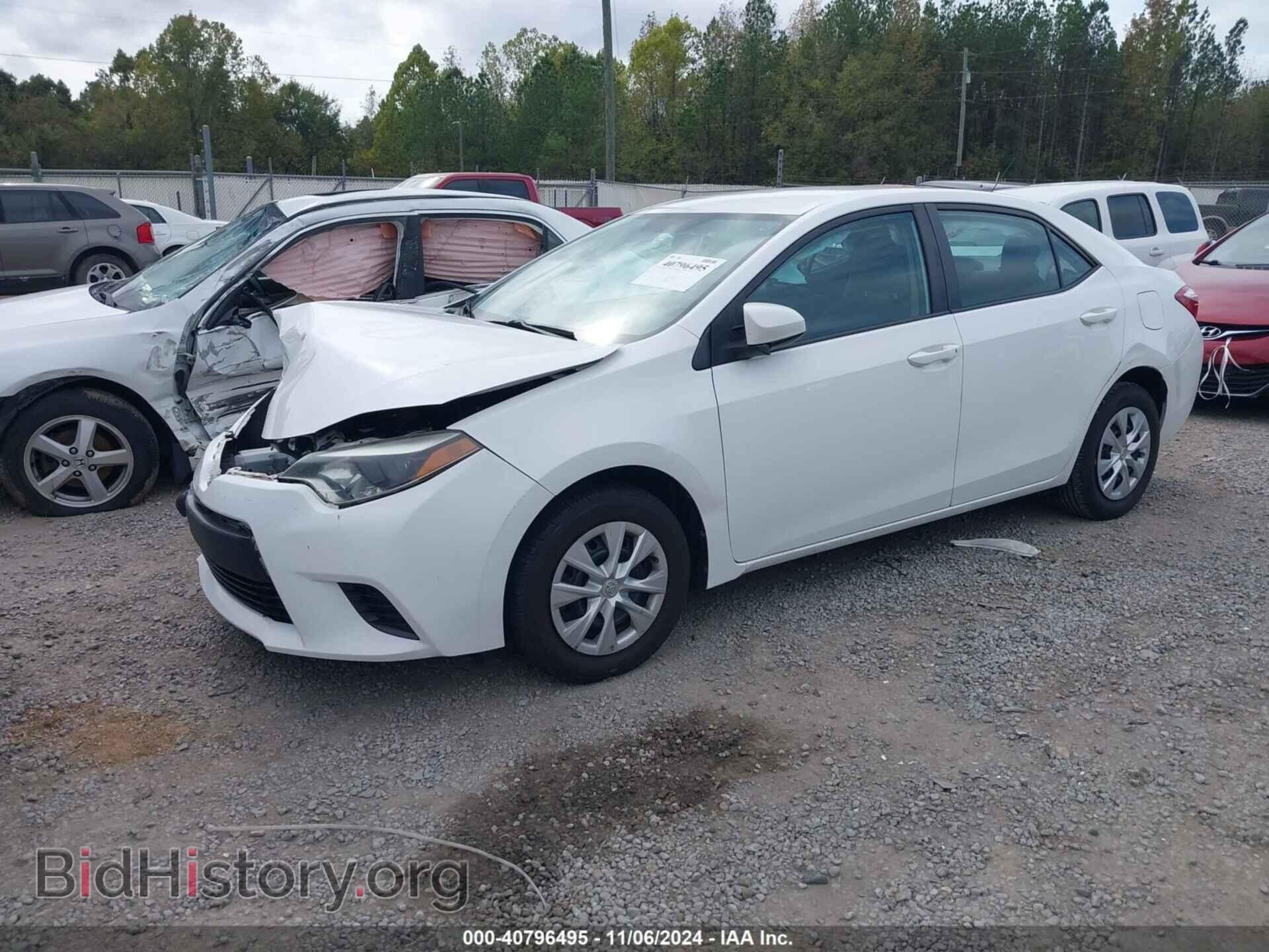 2015 TOYOTA COROLLA - VIN: 2T1BURHEXFC429100 - Фото 2