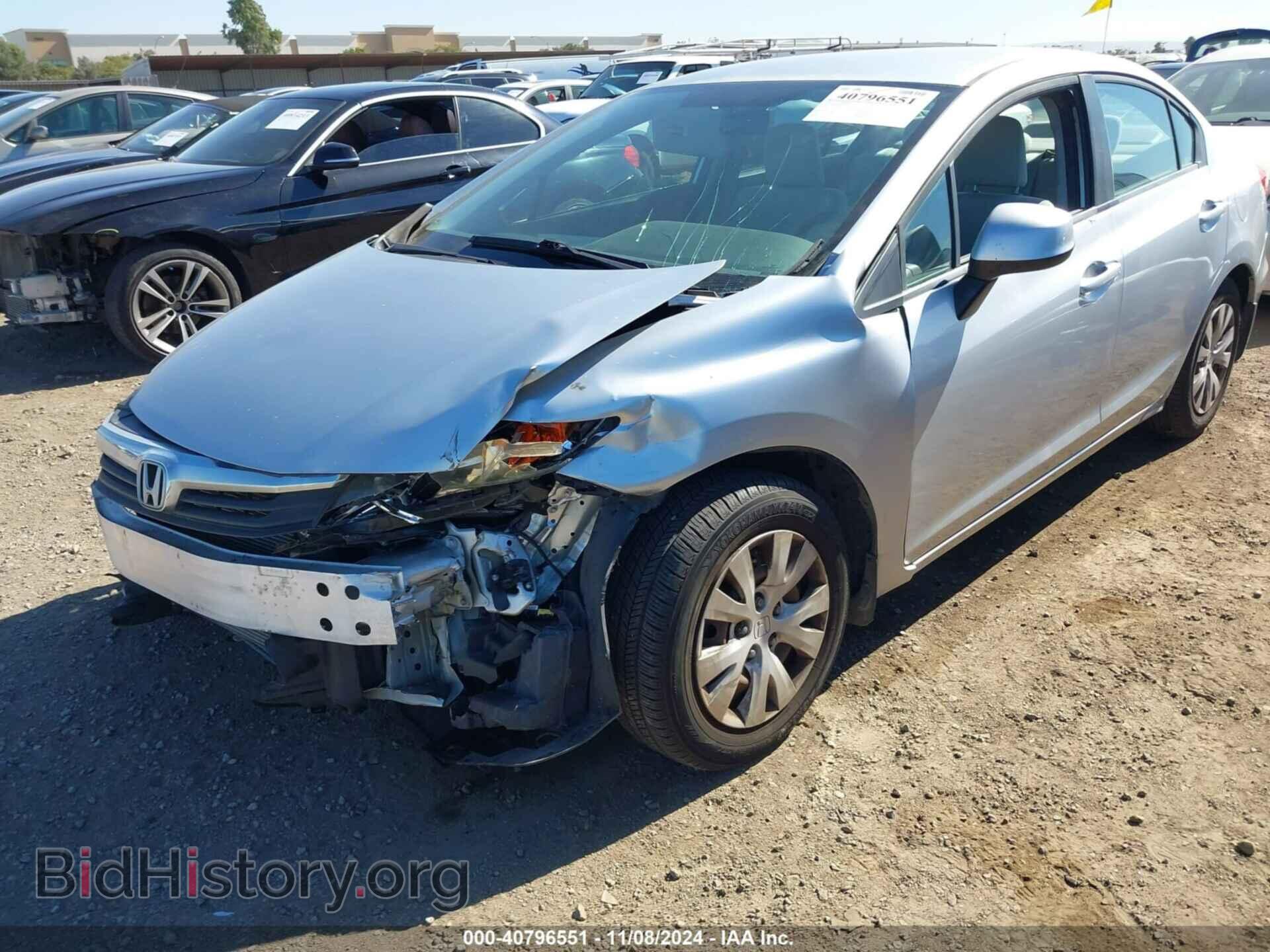 2012 HONDA CIVIC - VIN: 19XFB2F59CE350399 - Фото 6