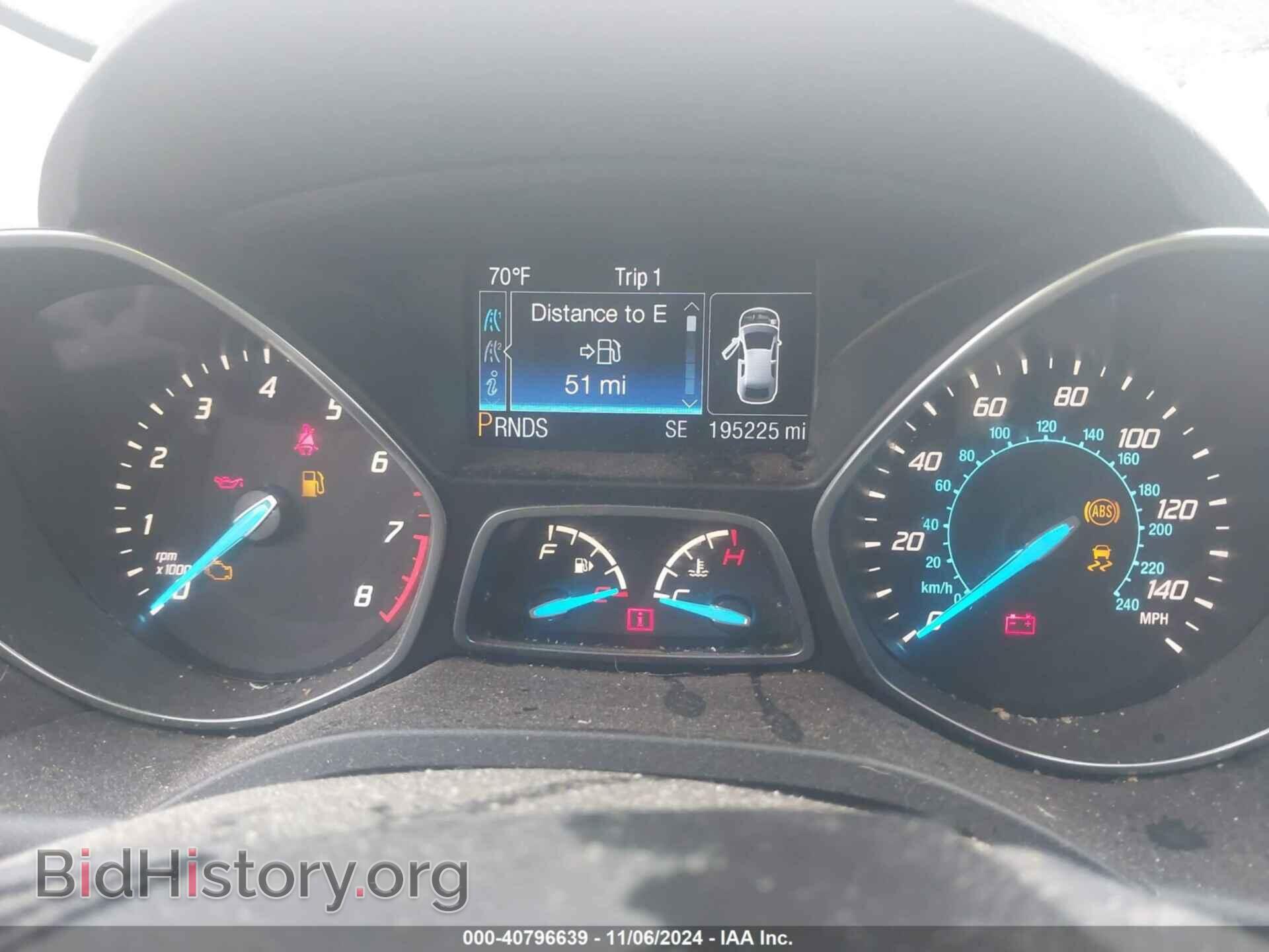 2014 FORD ESCAPE - VIN: 1FMCU0J92EUA50179 - Фото 7