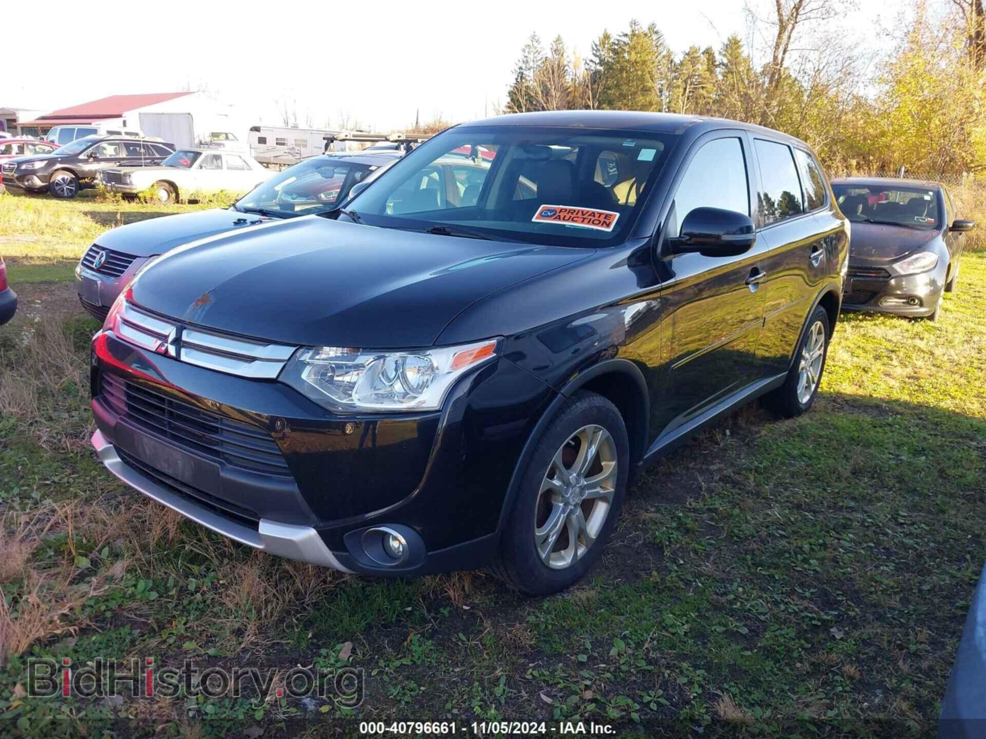 2015 MITSUBISHI OUTLANDER - VIN: JA4AZ3A38FZ013033 - Фото 2