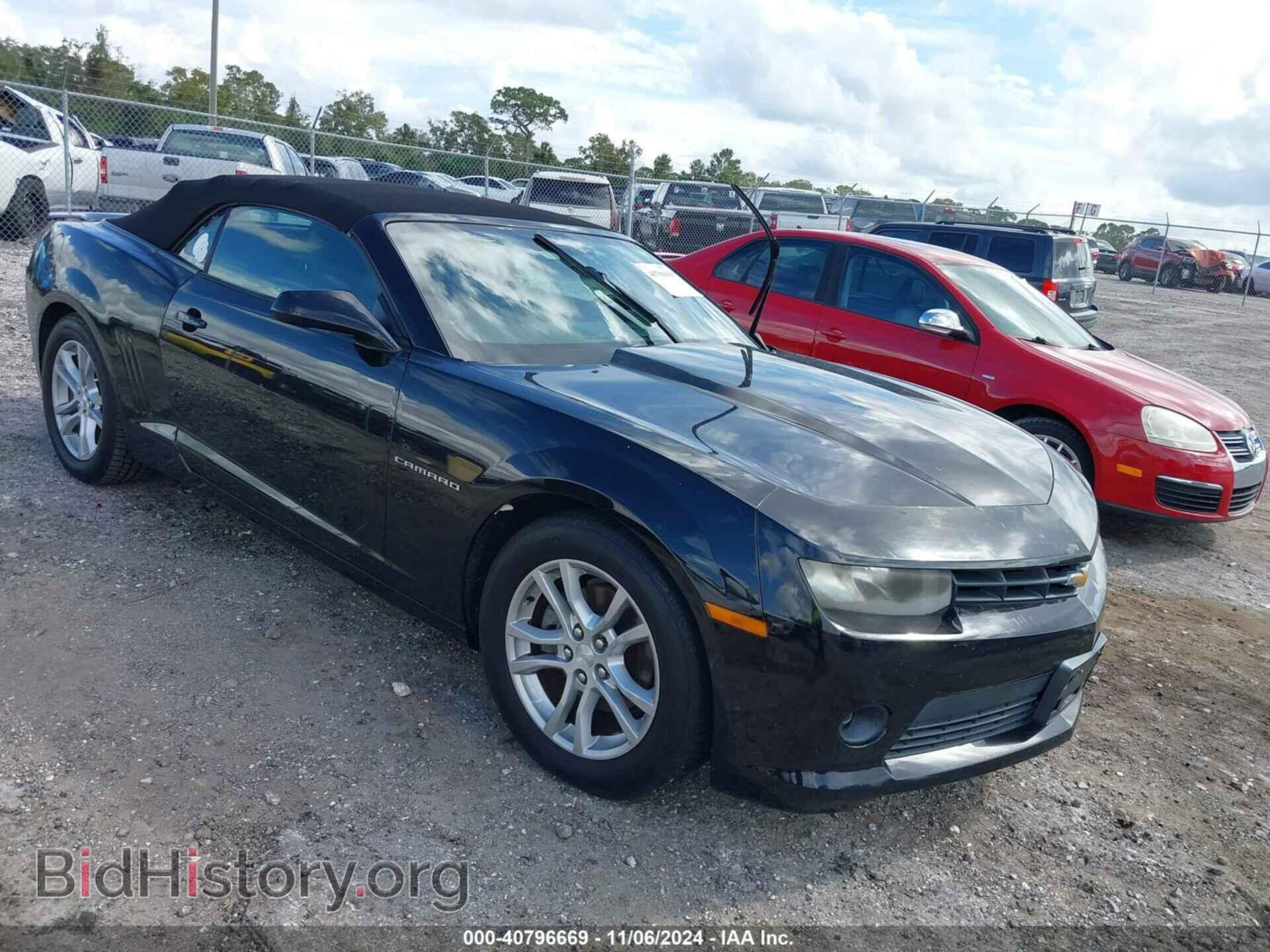 Фотография 2G1FB3D34E9121310 - CHEVROLET CAMARO 2014