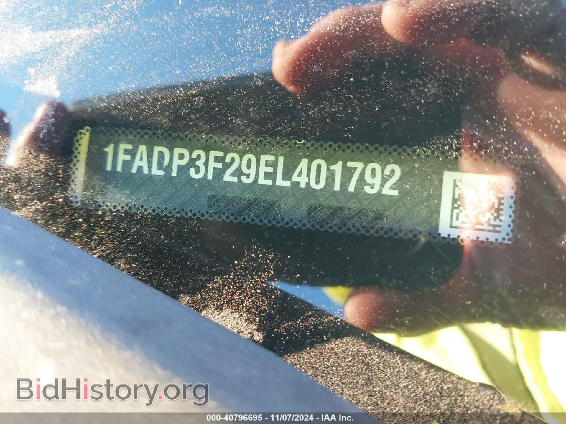 2014 FORD FOCUS - VIN: 1FADP3F29EL401792 - Фото 9