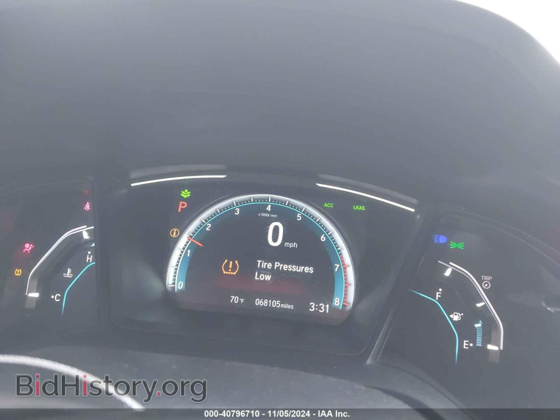 2019 HONDA CIVIC - VIN: 19XFC2F66KE039596 - Фото 7