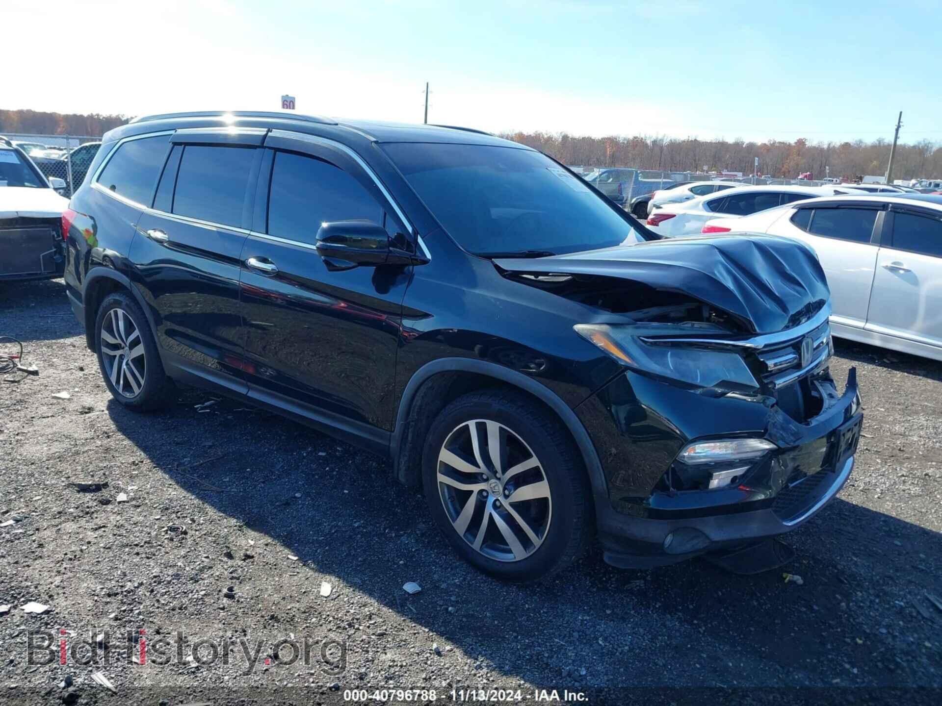 Фотография 5FNYF6H93GB017894 - HONDA PILOT 2016