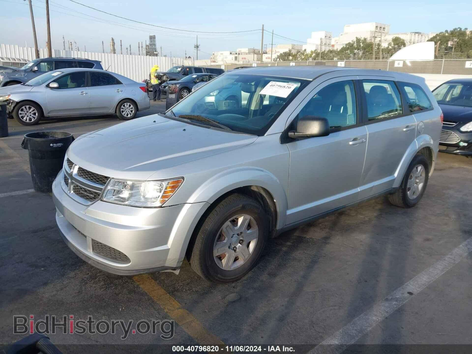 2012 DODGE JOURNEY - VIN: 3C4PDCAB0CT213669 - Фото 2