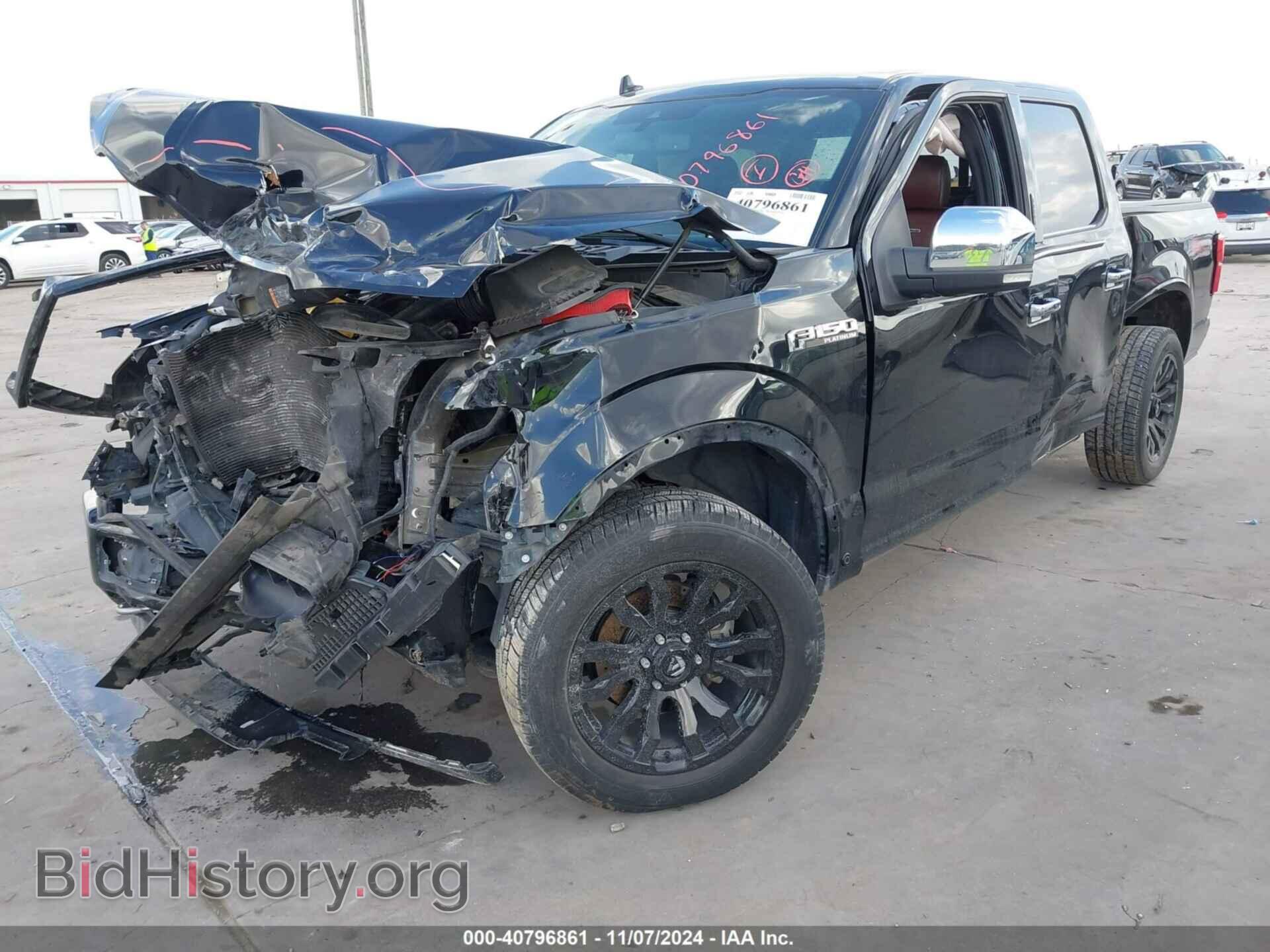 2018 FORD F-150 - VIN: 1FTEW1E59JFC00372 - Фото 2