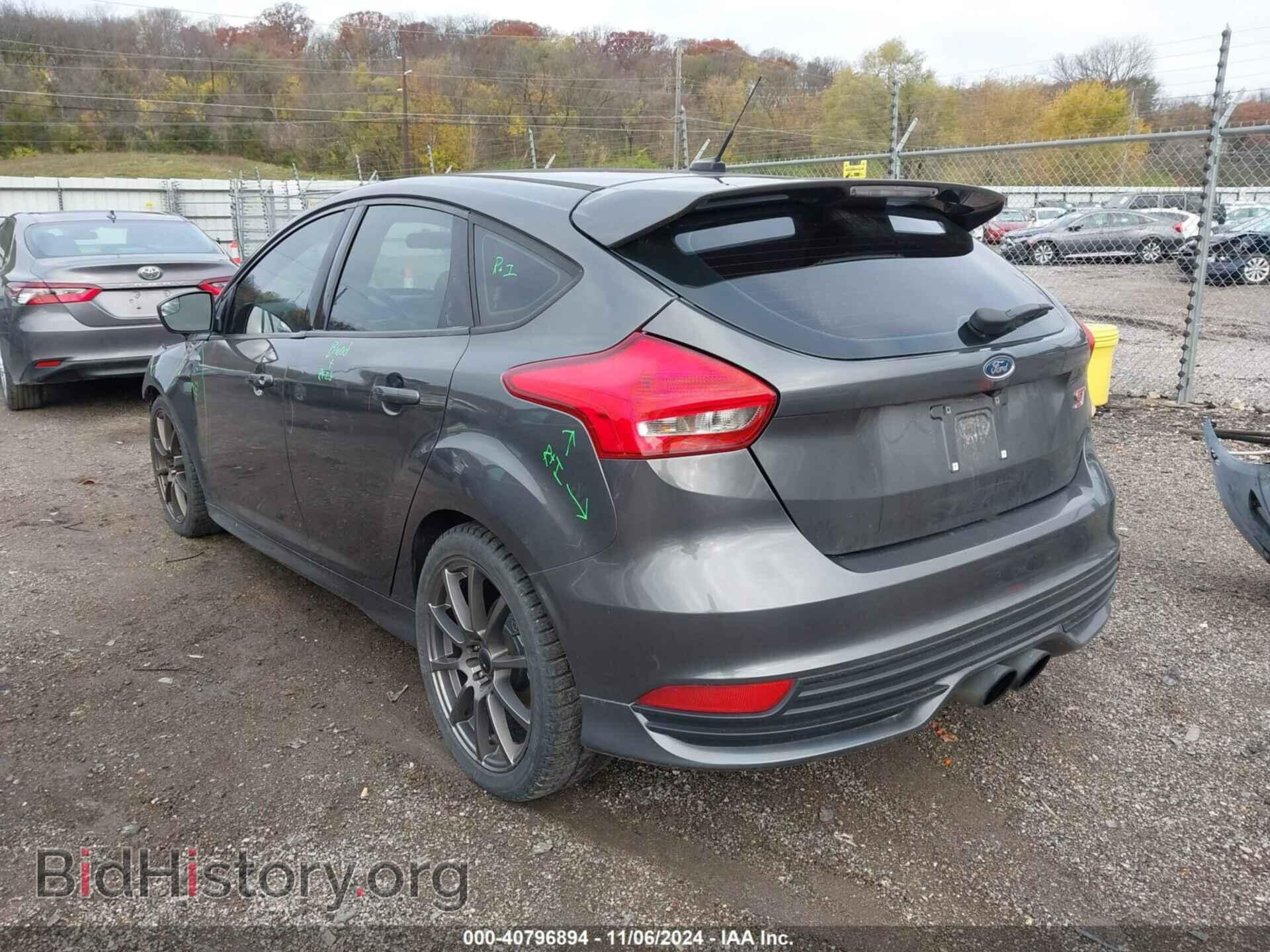 2018 FORD FOCUS ST - VIN: 1FADP3L96JL233377 - Фото 3