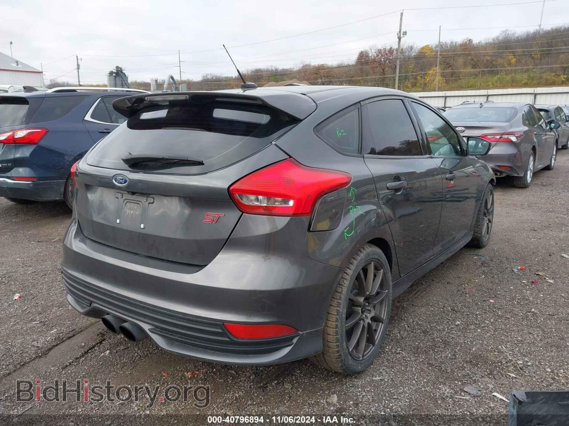 2018 FORD FOCUS ST - VIN: 1FADP3L96JL233377 - Фото 4
