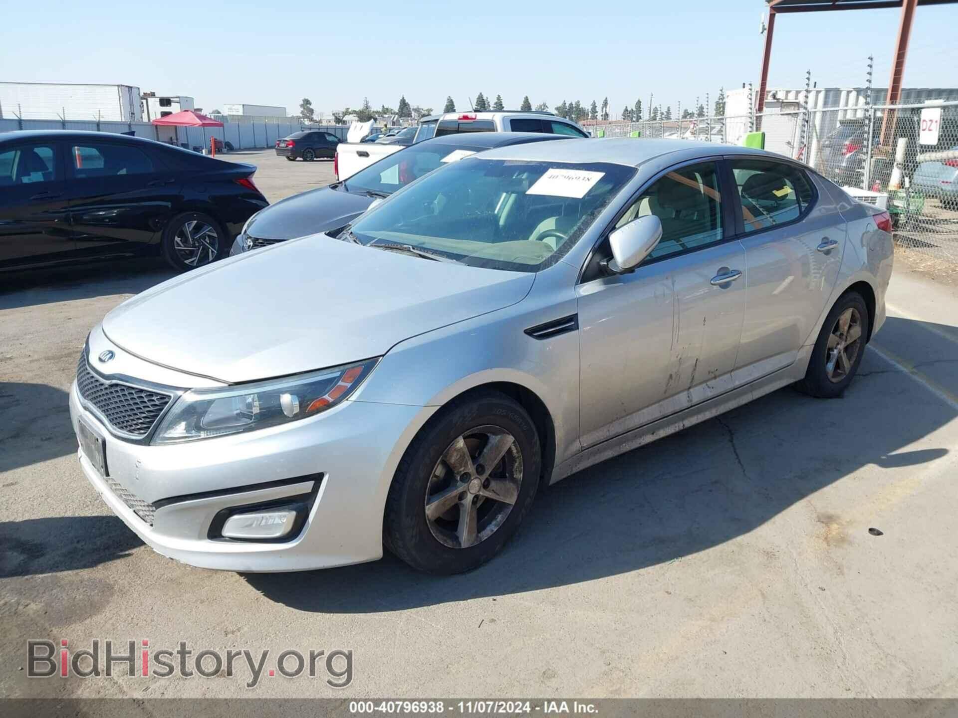 2014 KIA OPTIMA - VIN: KNAGM4A71E5480501 - Photo 2