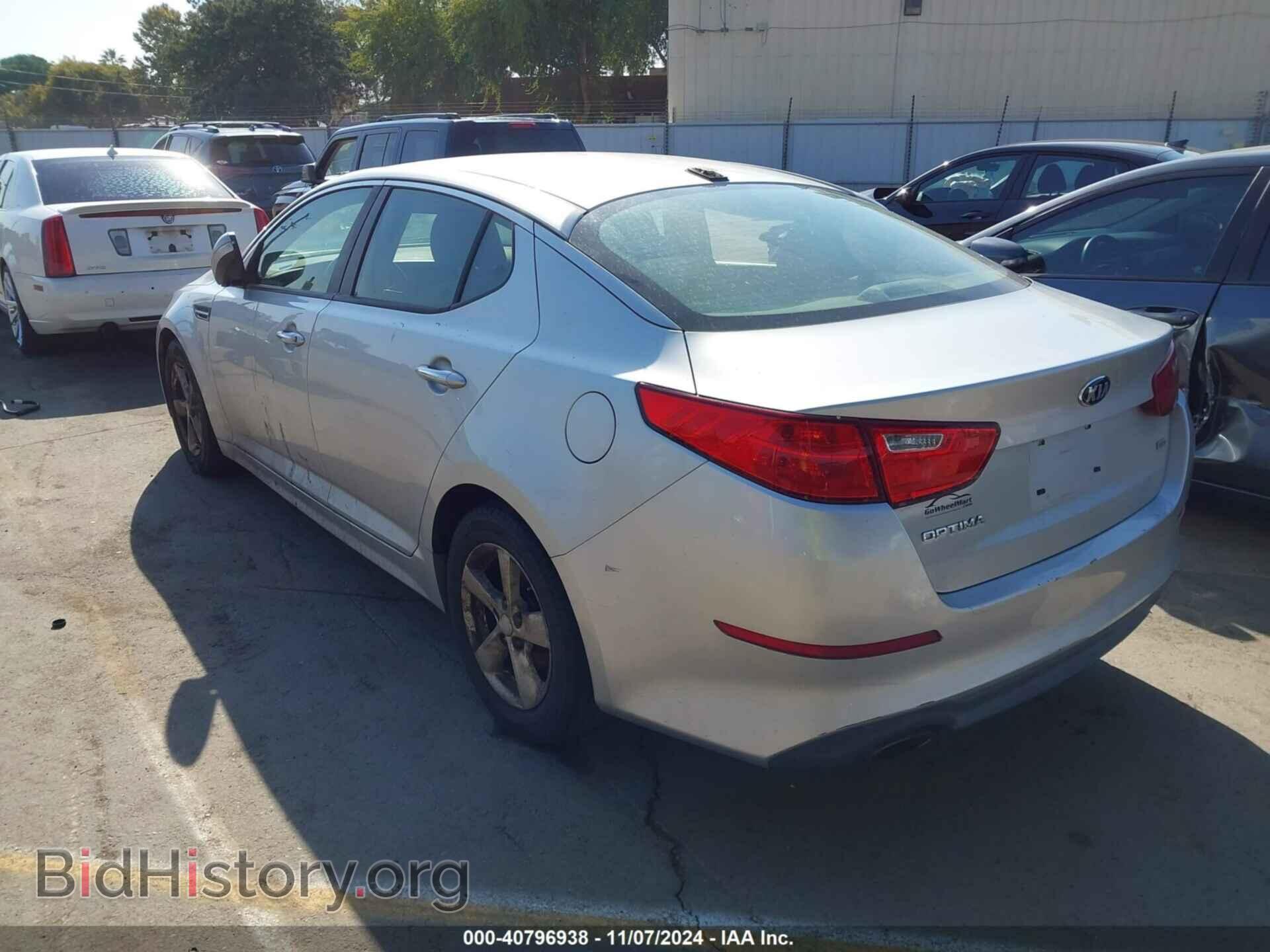 2014 KIA OPTIMA - VIN: KNAGM4A71E5480501 - Photo 3