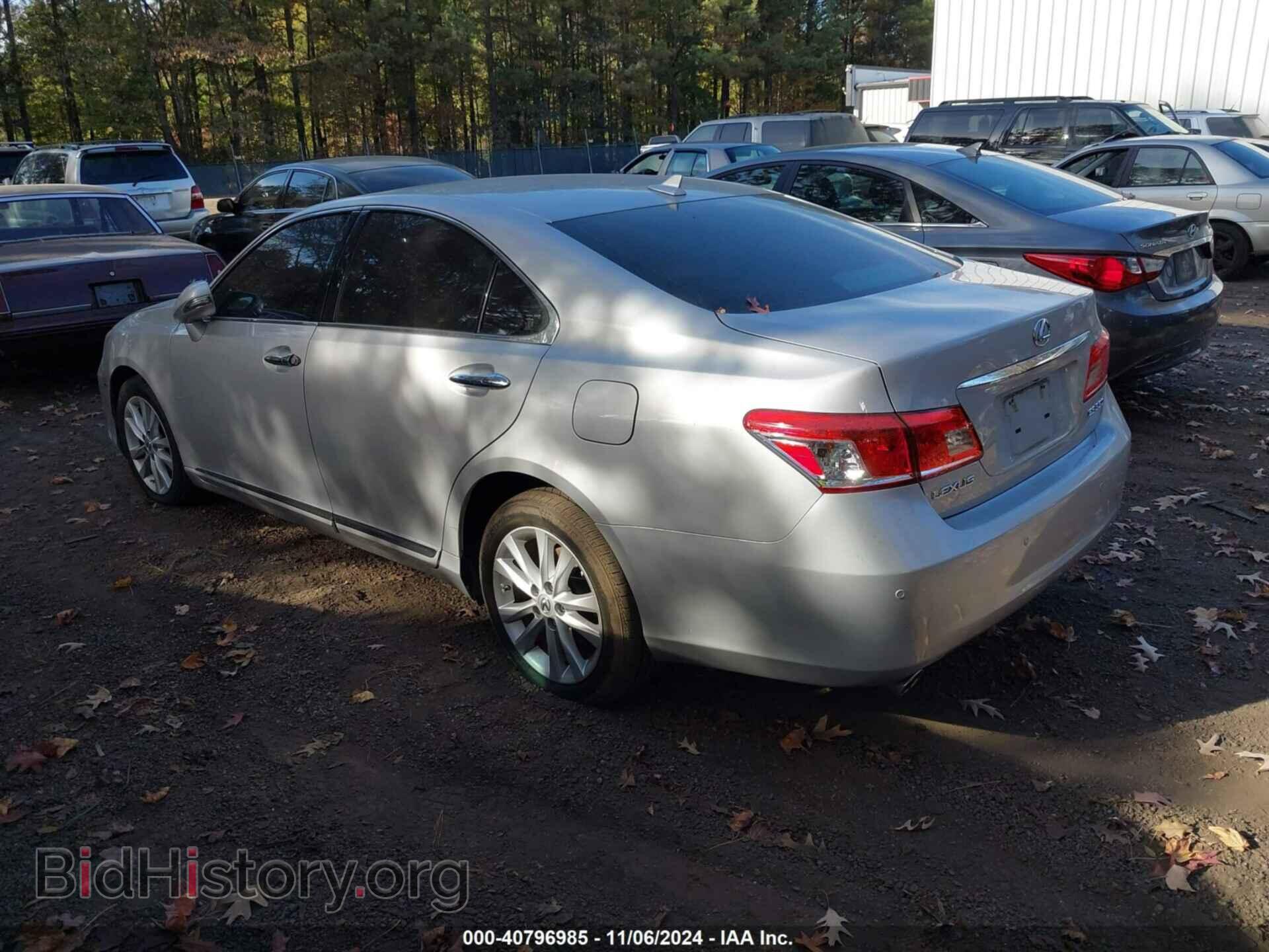 2010 LEXUS ES 350 - VIN: JTHBK1EG4A2360651 - Фото 3