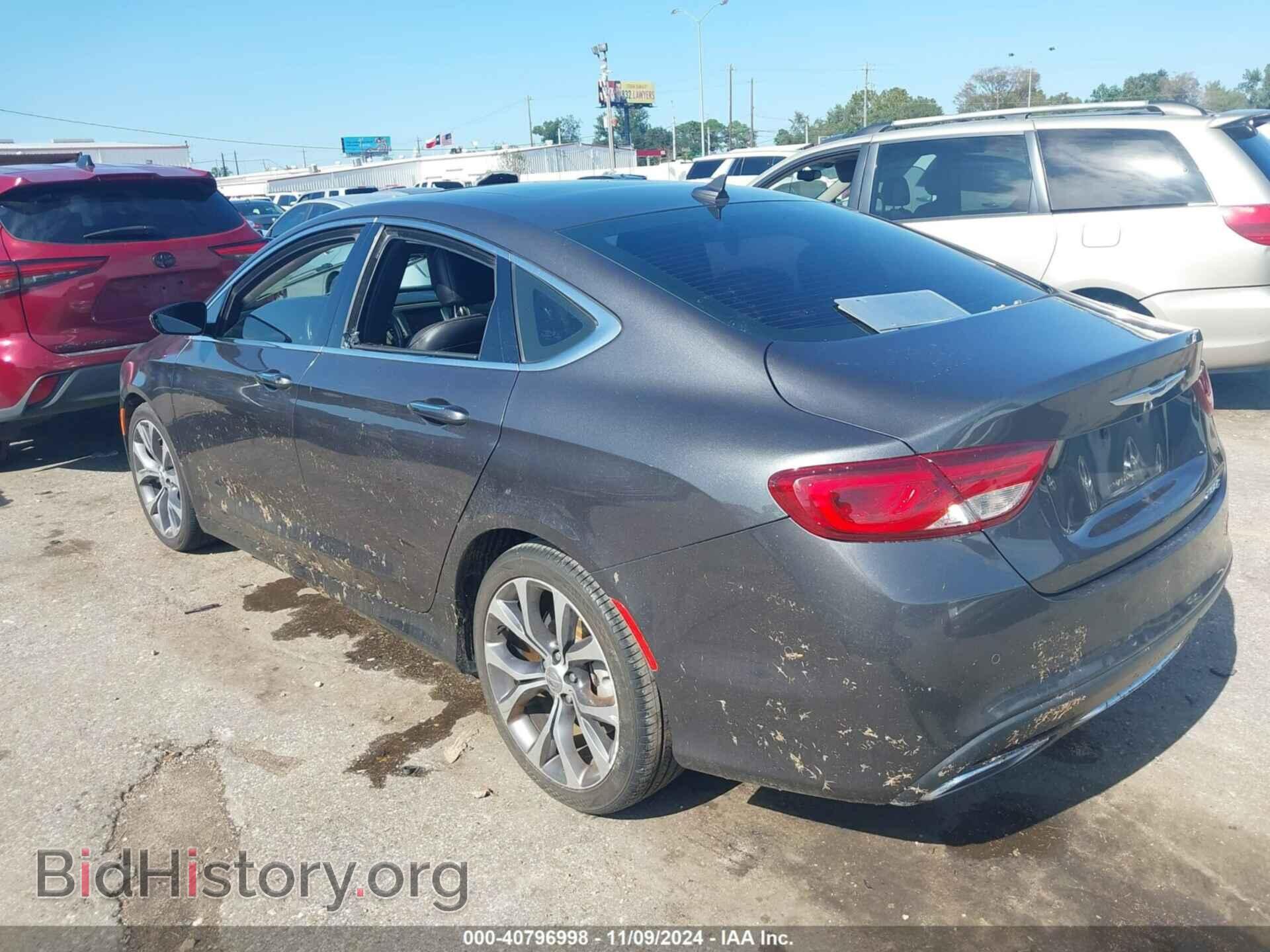2015 CHRYSLER 200 - VIN: 1C3CCCCG0FN650980 - Photo 3