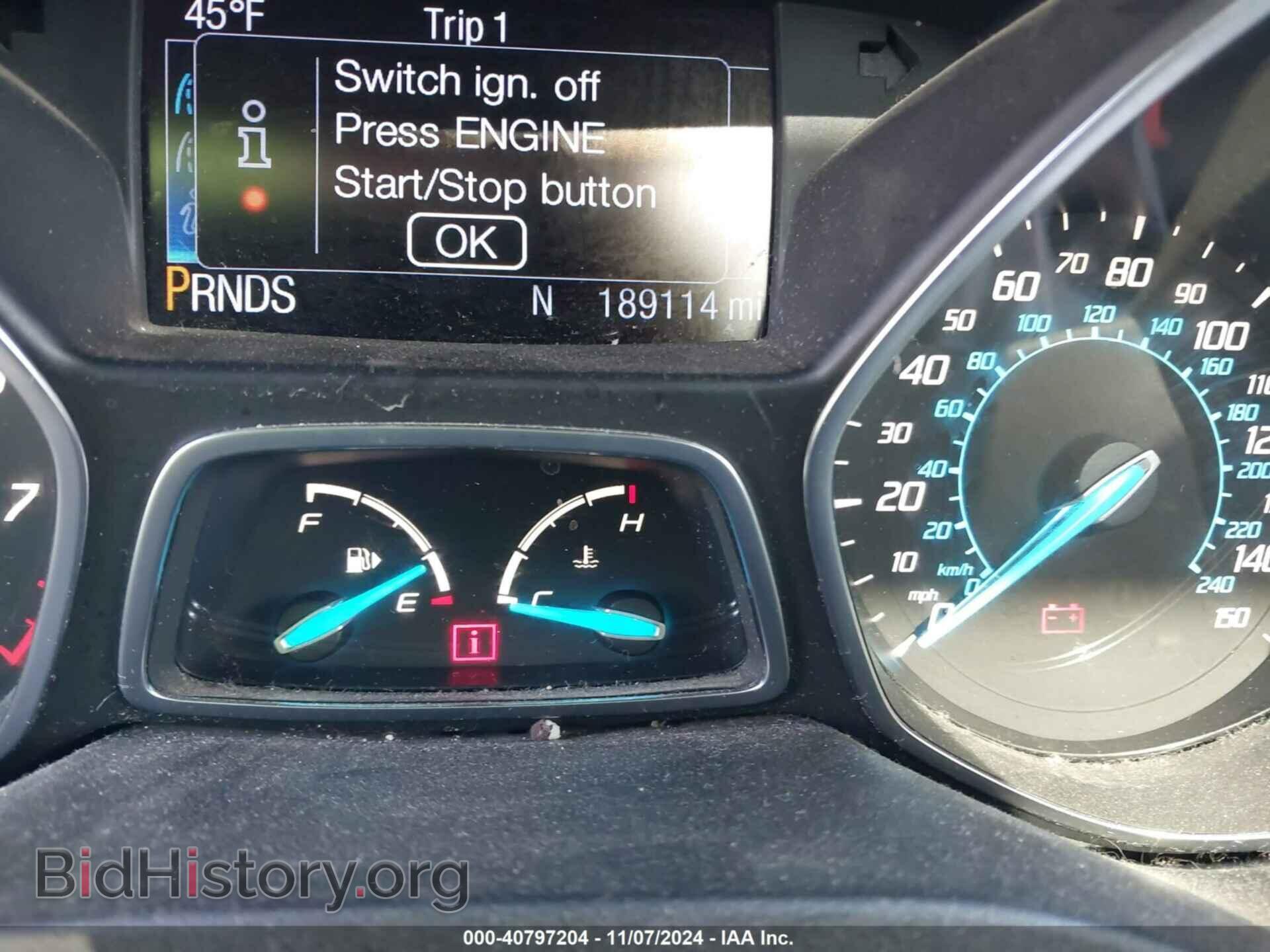 2013 FORD ESCAPE - VIN: 1FMCU9HX3DUA46021 - Фото 7