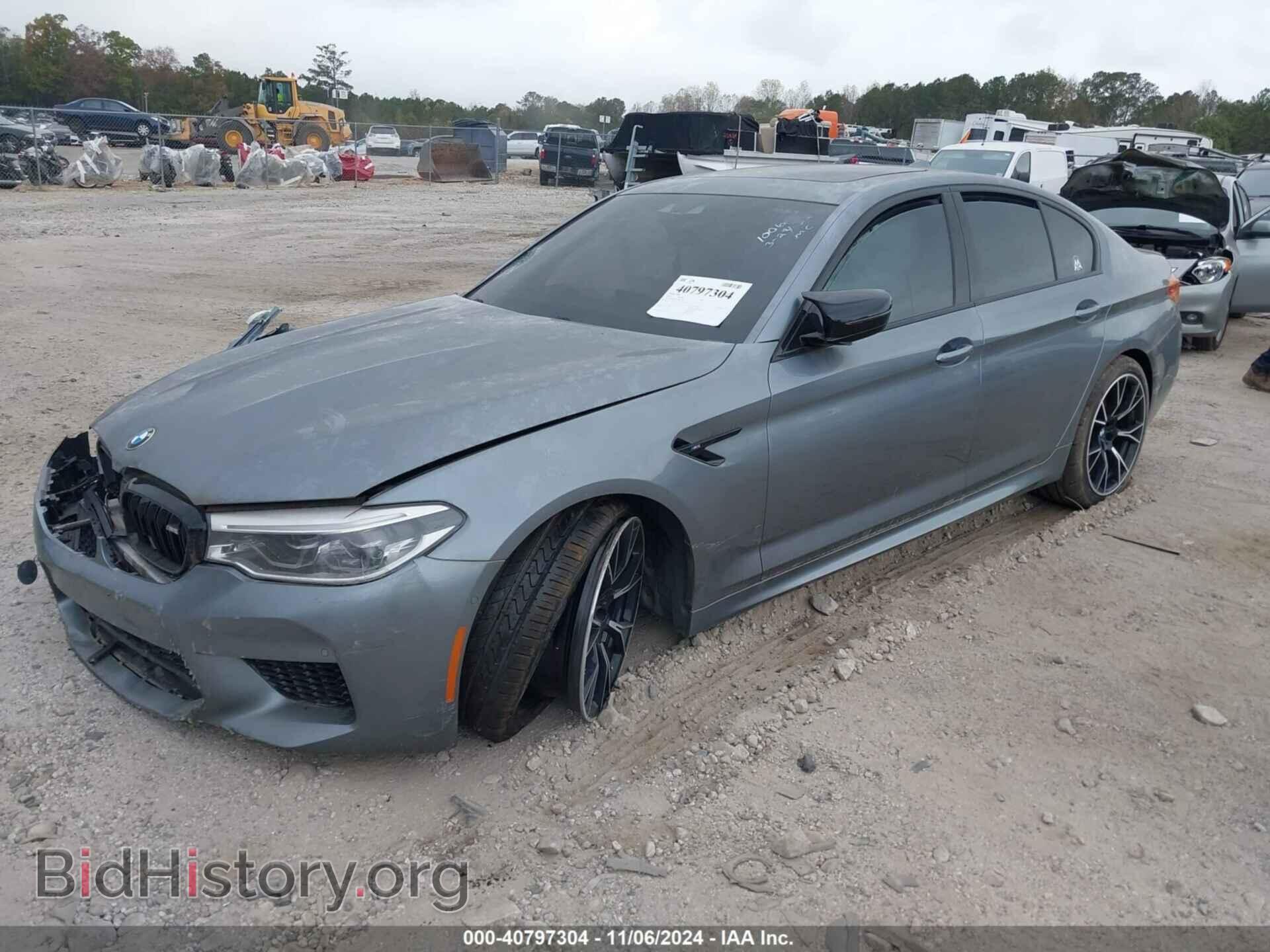 2019 BMW M5 - VIN: WBSJF0C51KB447320 - Фото 2