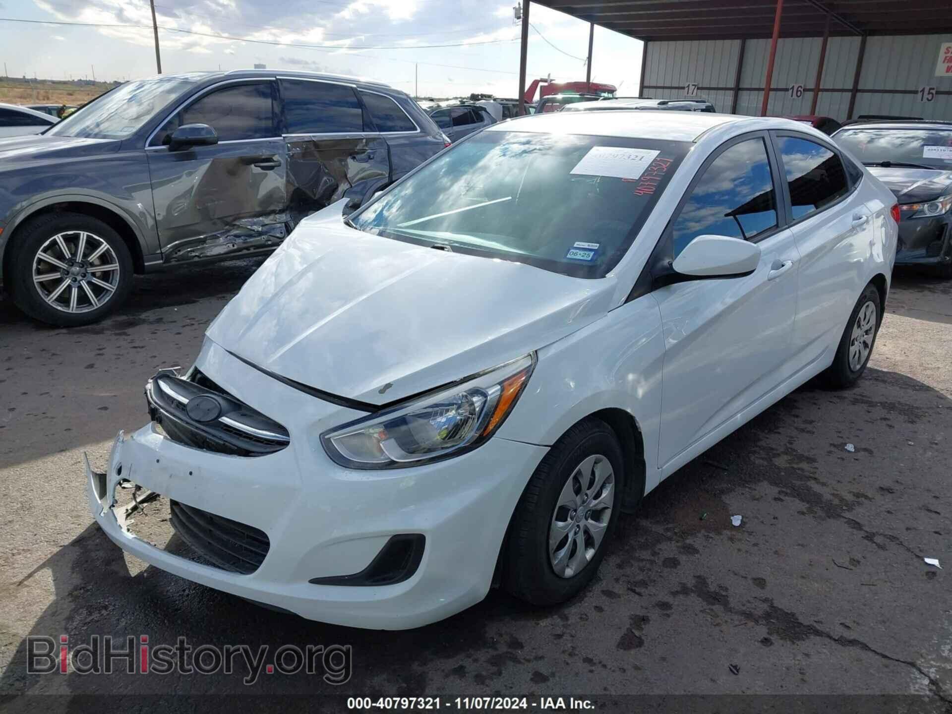 2016 HYUNDAI ACCENT - VIN: KMHCT4AE8GU045143 - Фото 2