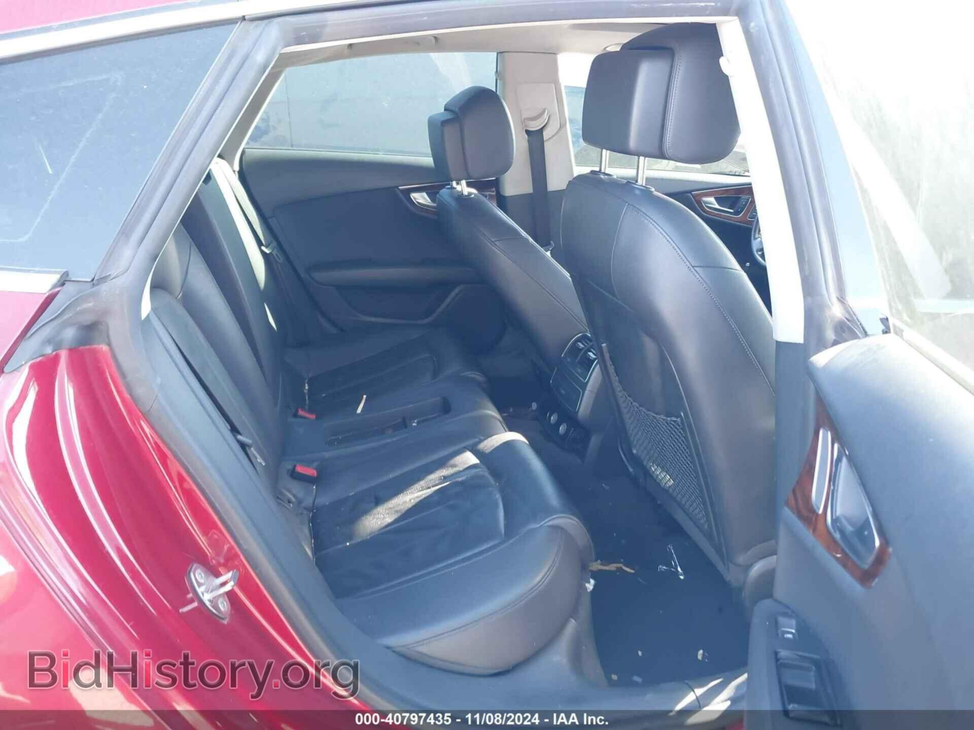 2012 AUDI A7 - VIN: WAUYGAFC3CN048442 - Фото 8