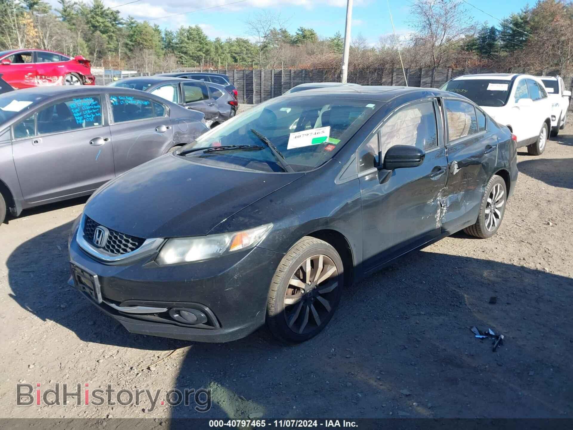 2015 HONDA CIVIC - VIN: 19XFB2F99FE214054 - Фото 2