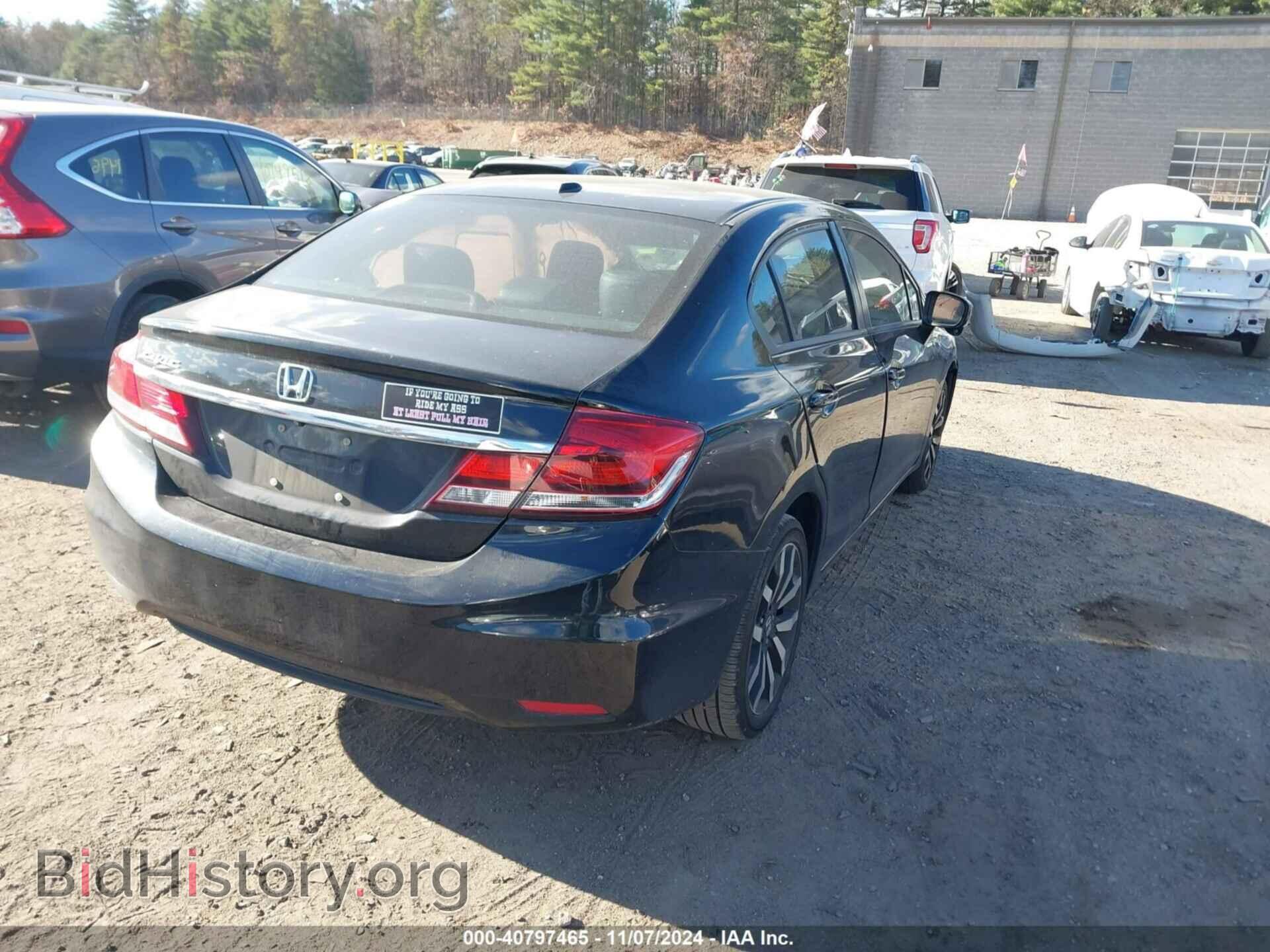 2015 HONDA CIVIC - VIN: 19XFB2F99FE214054 - Фото 4