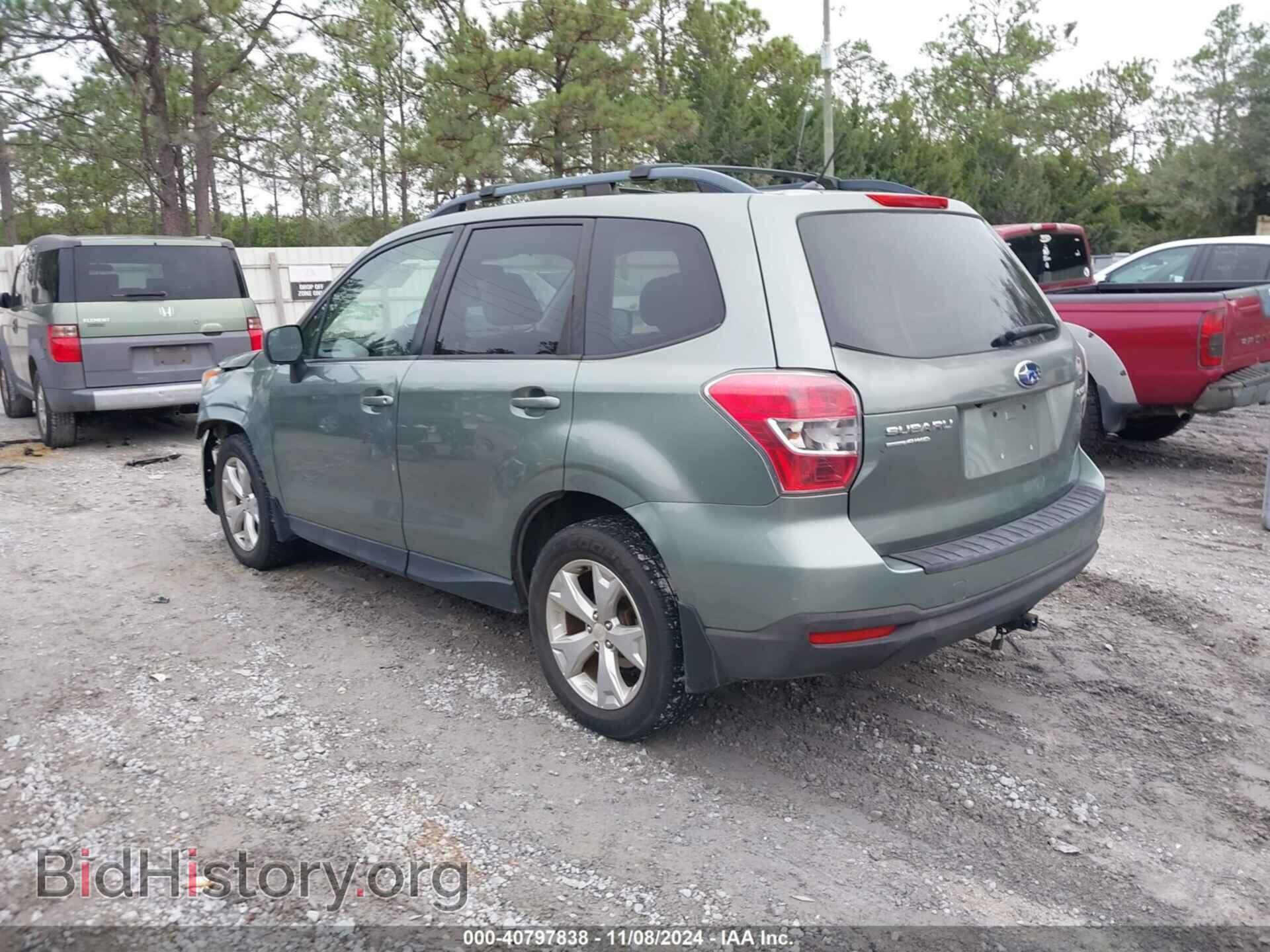 2014 SUBARU FORESTER - VIN: JF2SJAECXEH469721 - Фото 3
