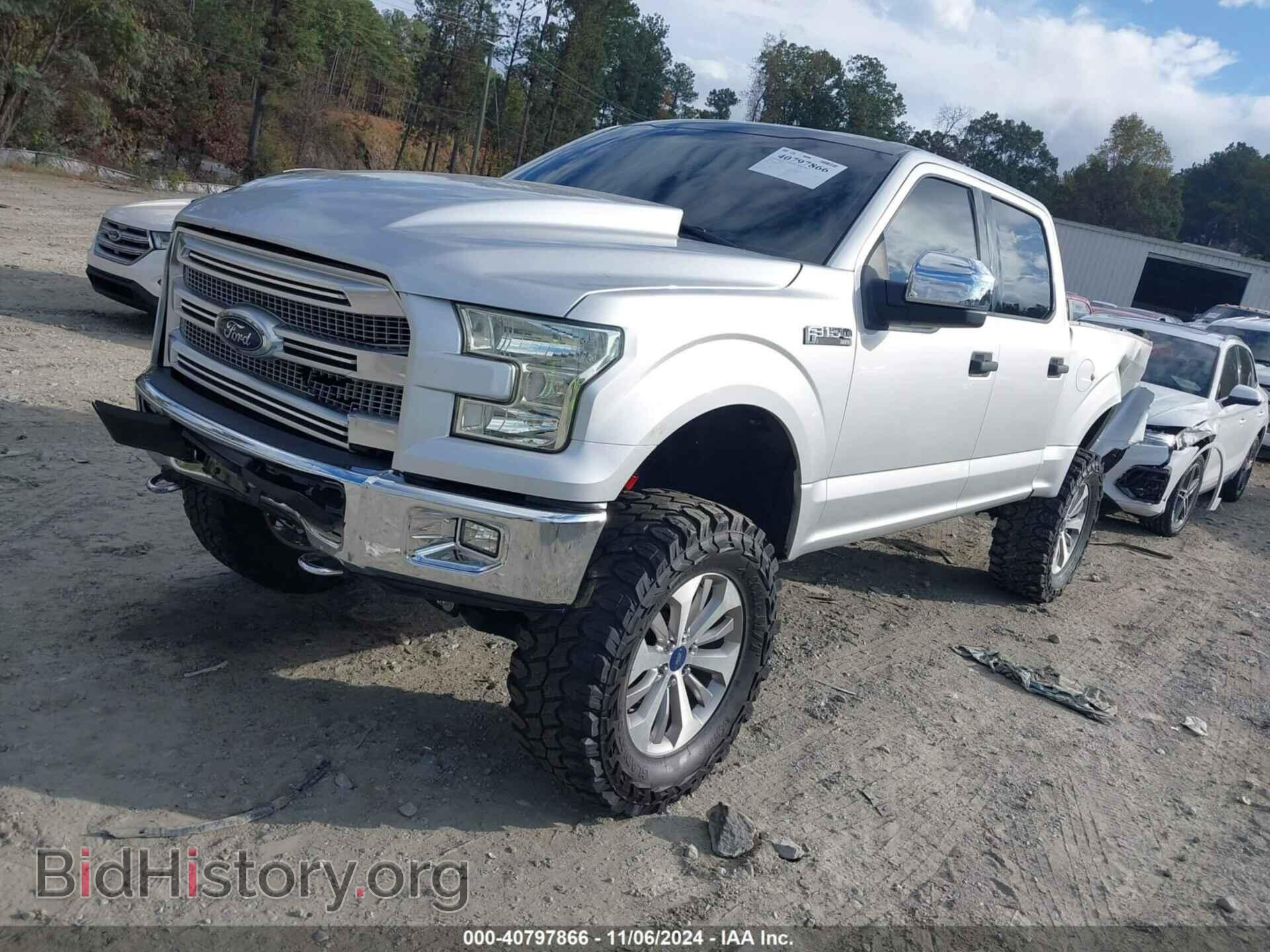 2015 FORD F-150 - VIN: 1FTEW1E88FKD83479 - Фото 2