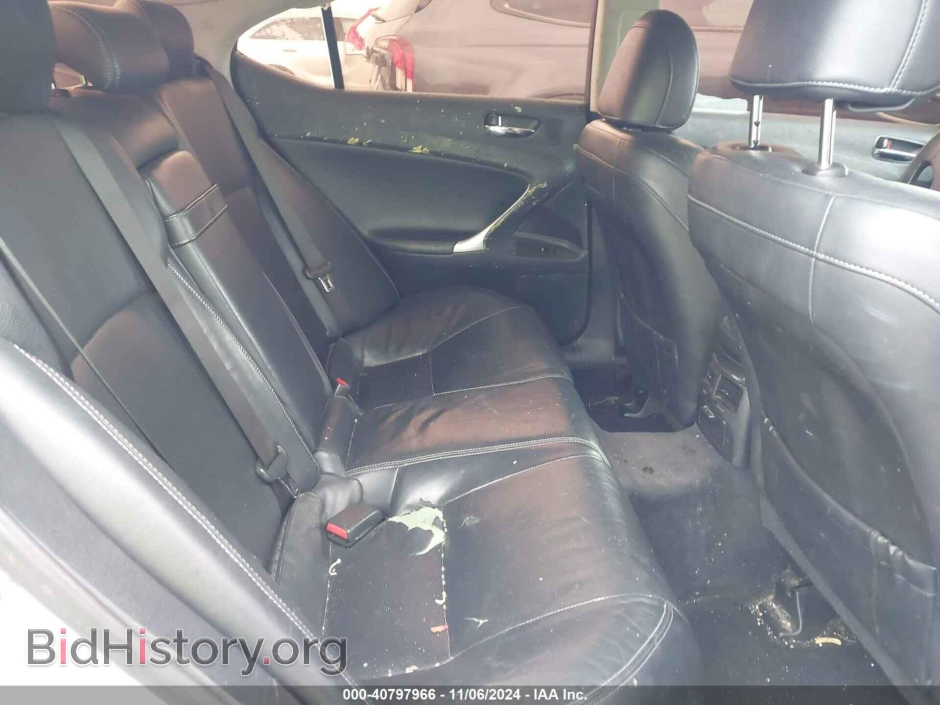 2012 LEXUS IS 250 - VIN: JTHBF5C24C5181367 - Photo 8