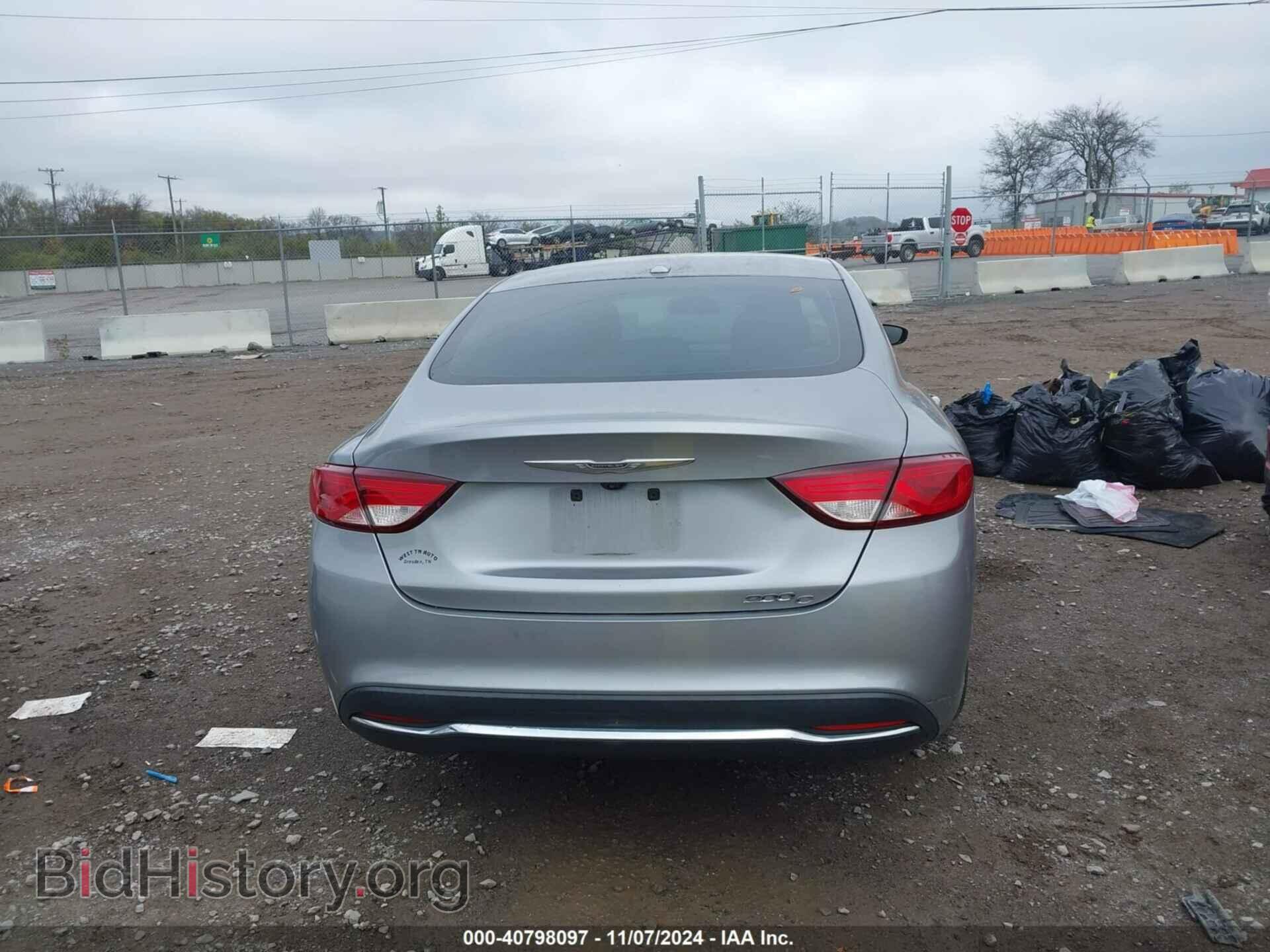 2015 CHRYSLER 200 - VIN: 1C3CCCCB2FN545314 - Фото 16