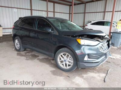 2022 Ford EDGE SEL, серый — VIN 2FMPK4J99NBA86097, IAAI