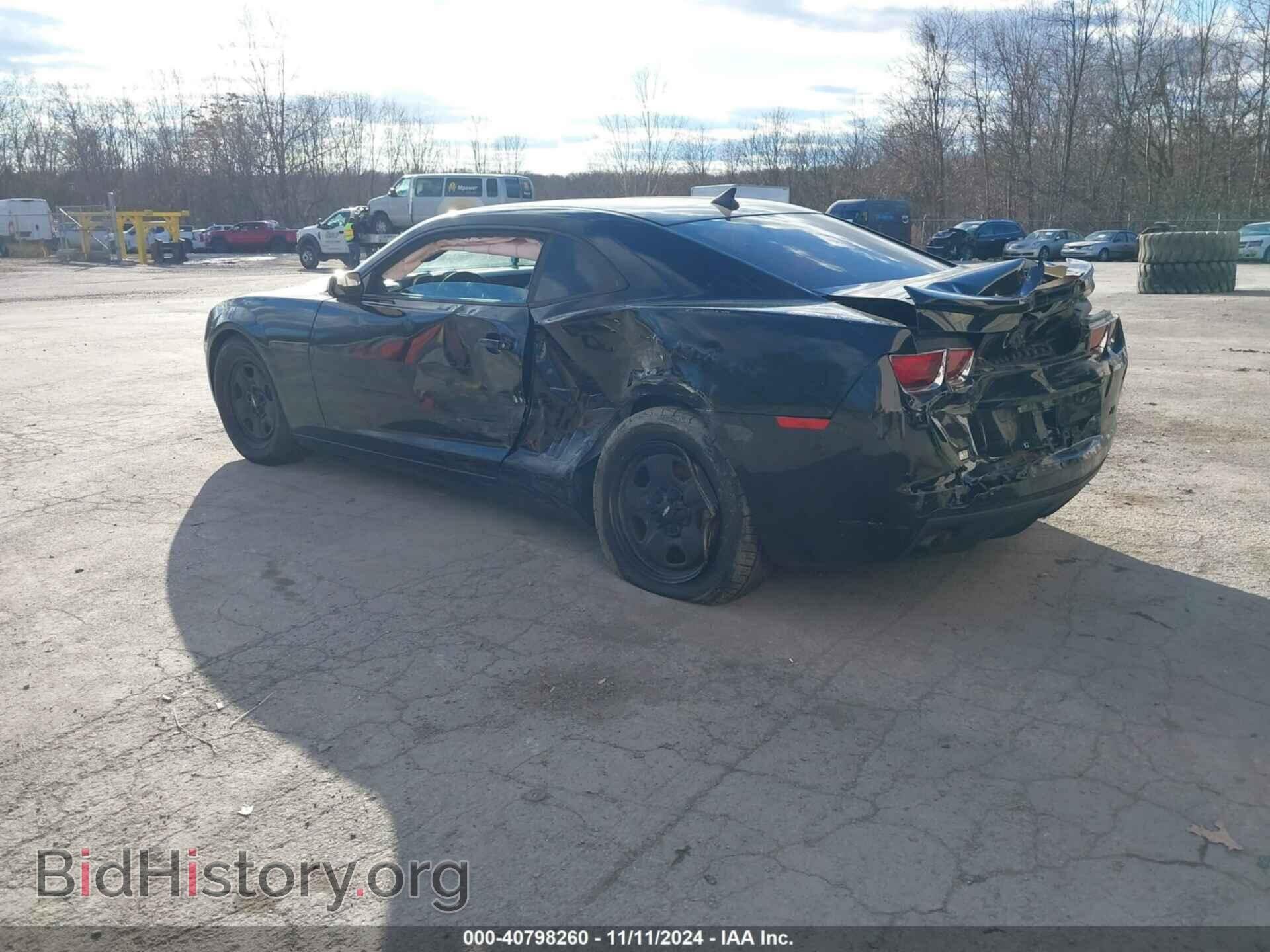2013 CHEVROLET CAMARO - VIN: 2G1FA1E31D9204648 - Фото 3