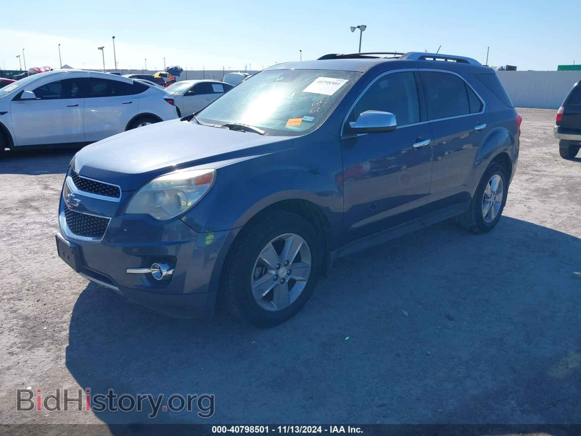 2013 CHEVROLET EQUINOX - VIN: 2GNALFEK7D6237694 - Фото 2