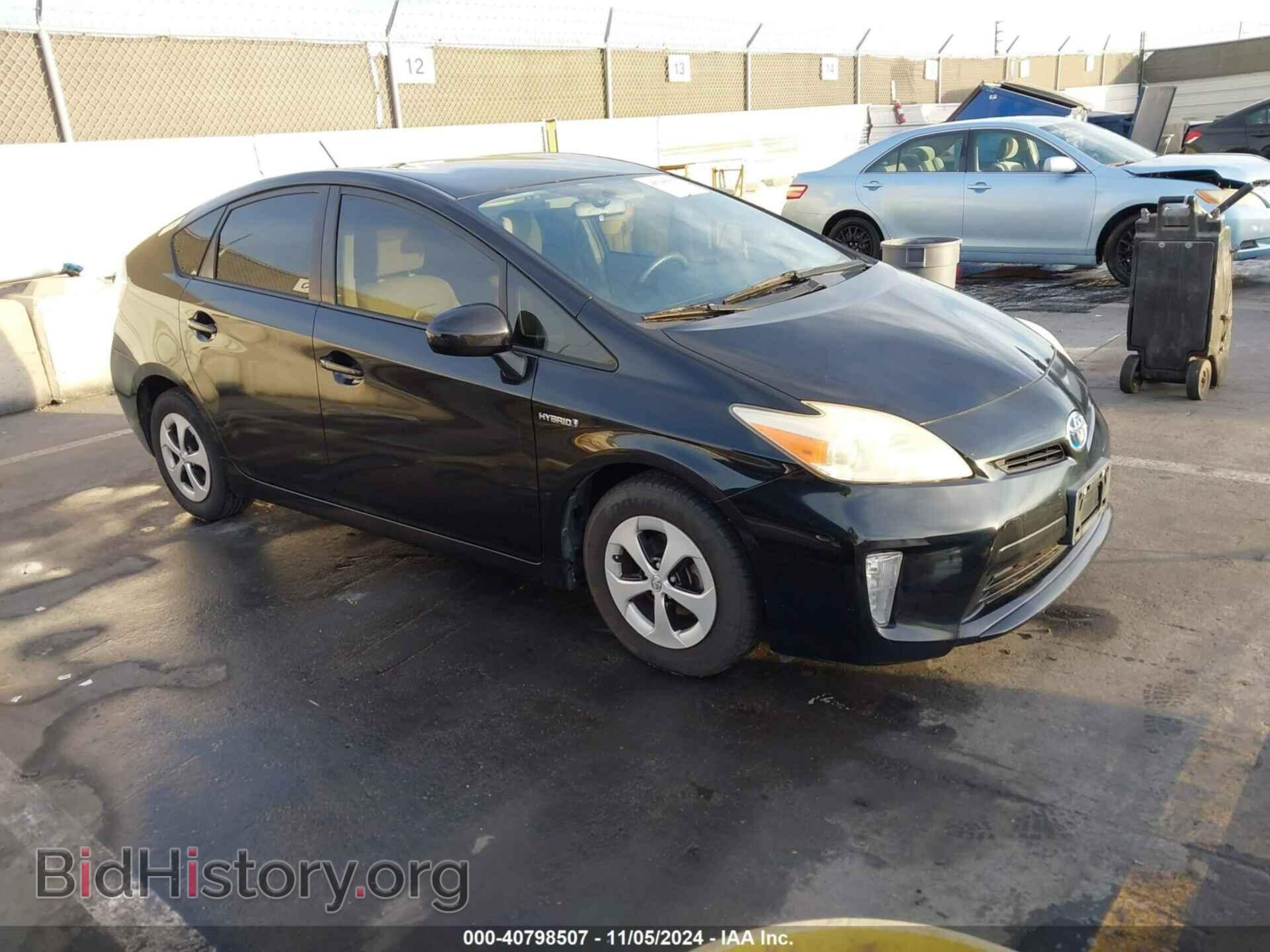 Фотография JTDKN3DU8D0351138 - TOYOTA PRIUS 2013