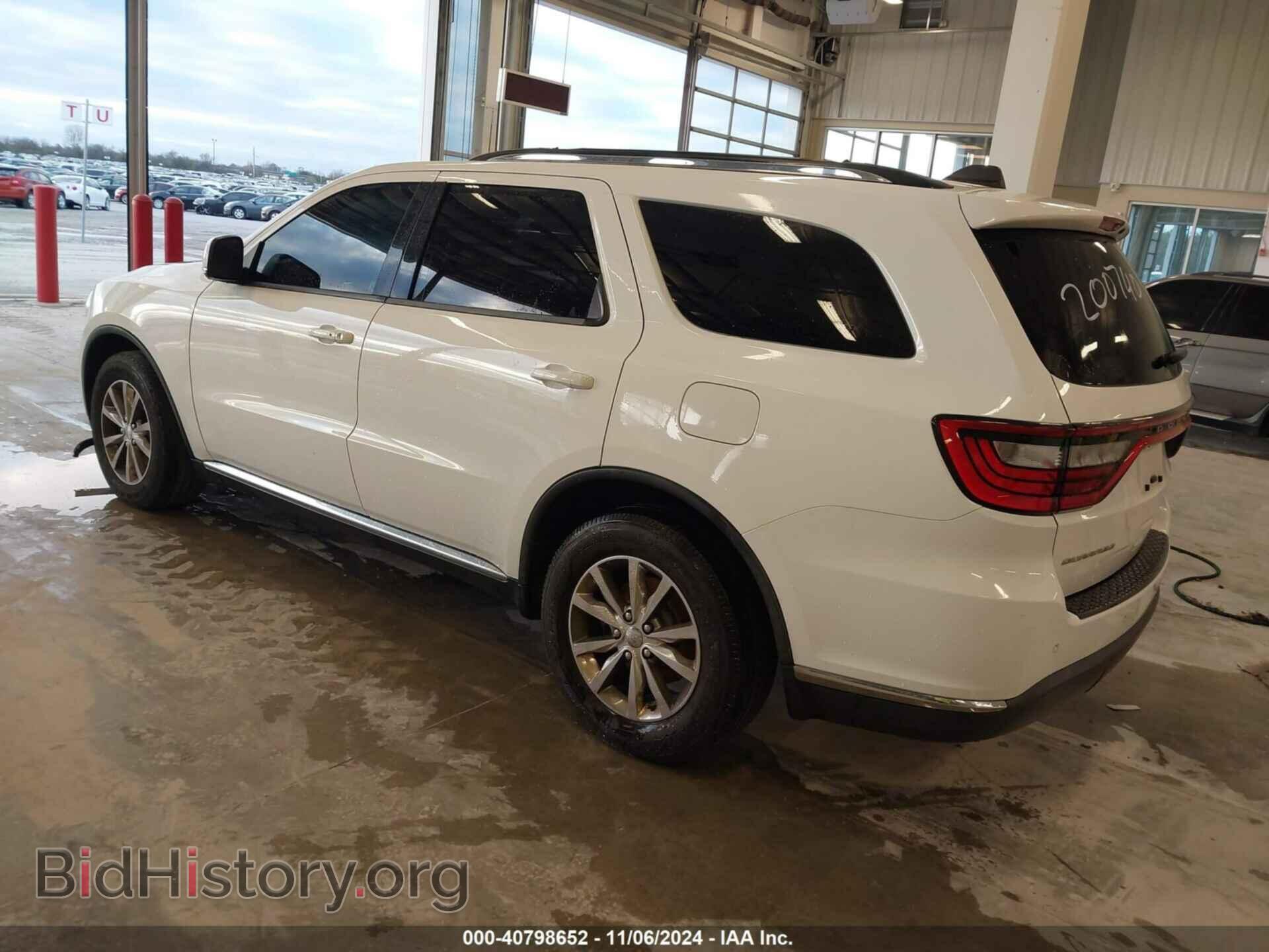 2015 DODGE DURANGO - VIN: 1C4RDHDG7FC200740 - Фото 3