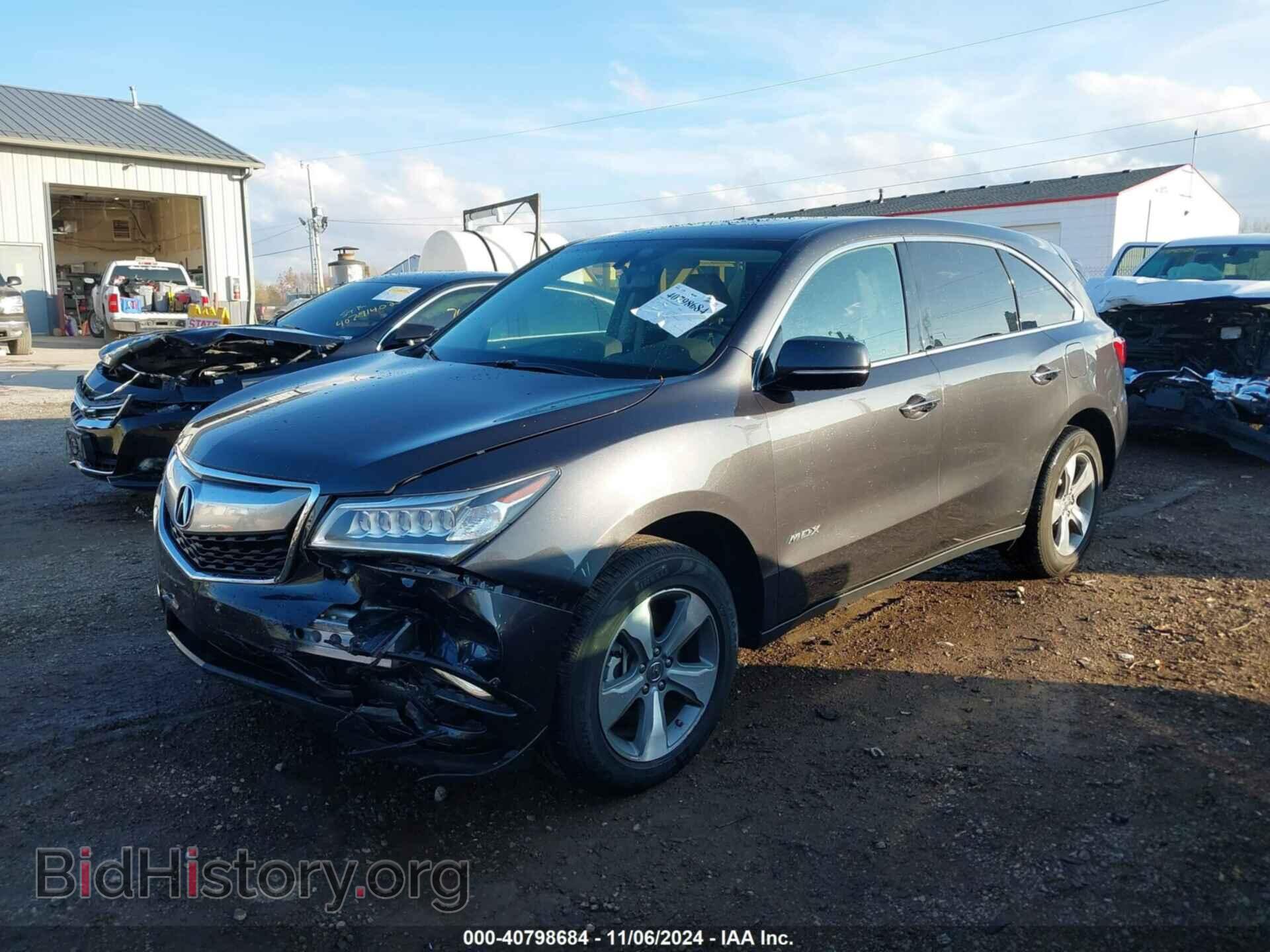 2015 ACURA MDX - VIN: 5FRYD4H22FB013345 - Фото 2