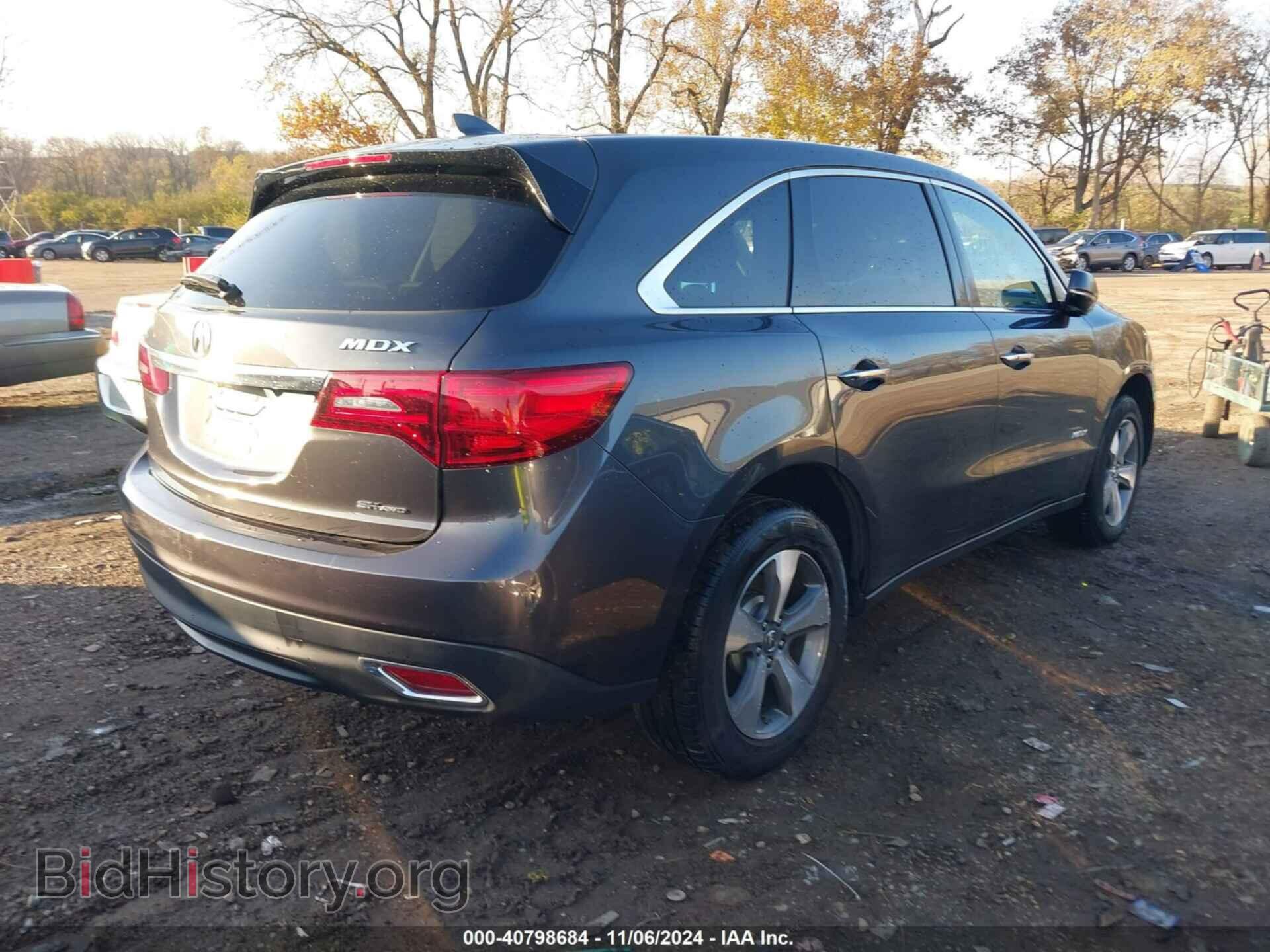 2015 ACURA MDX - VIN: 5FRYD4H22FB013345 - Фото 4
