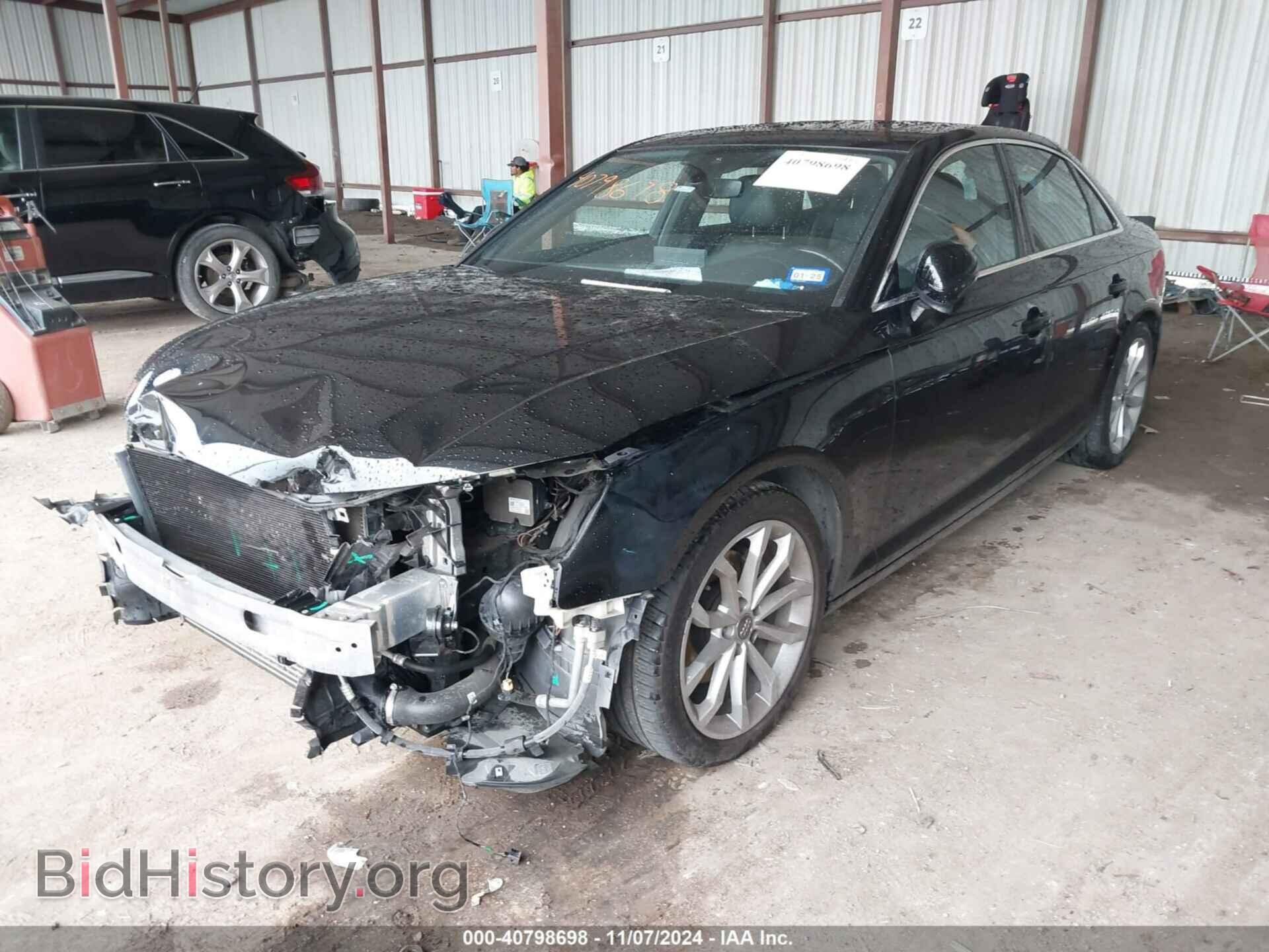 2019 AUDI A4 - VIN: WAUHMAF46KN016035 - Фото 2
