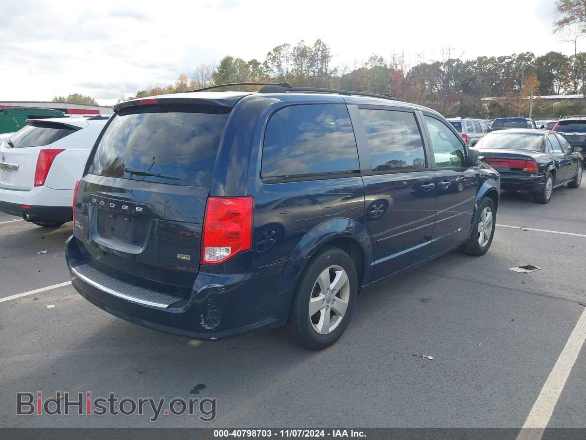 2013 DODGE GRAND CARAVAN - VIN: 2C4RDGBG4DR758417 - Фото 4