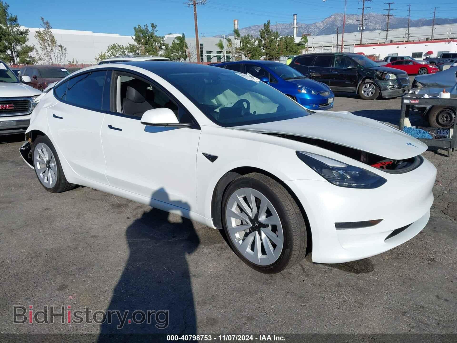Photo 5YJ3E1EA1PF569117 - TESLA MODEL 3 2023