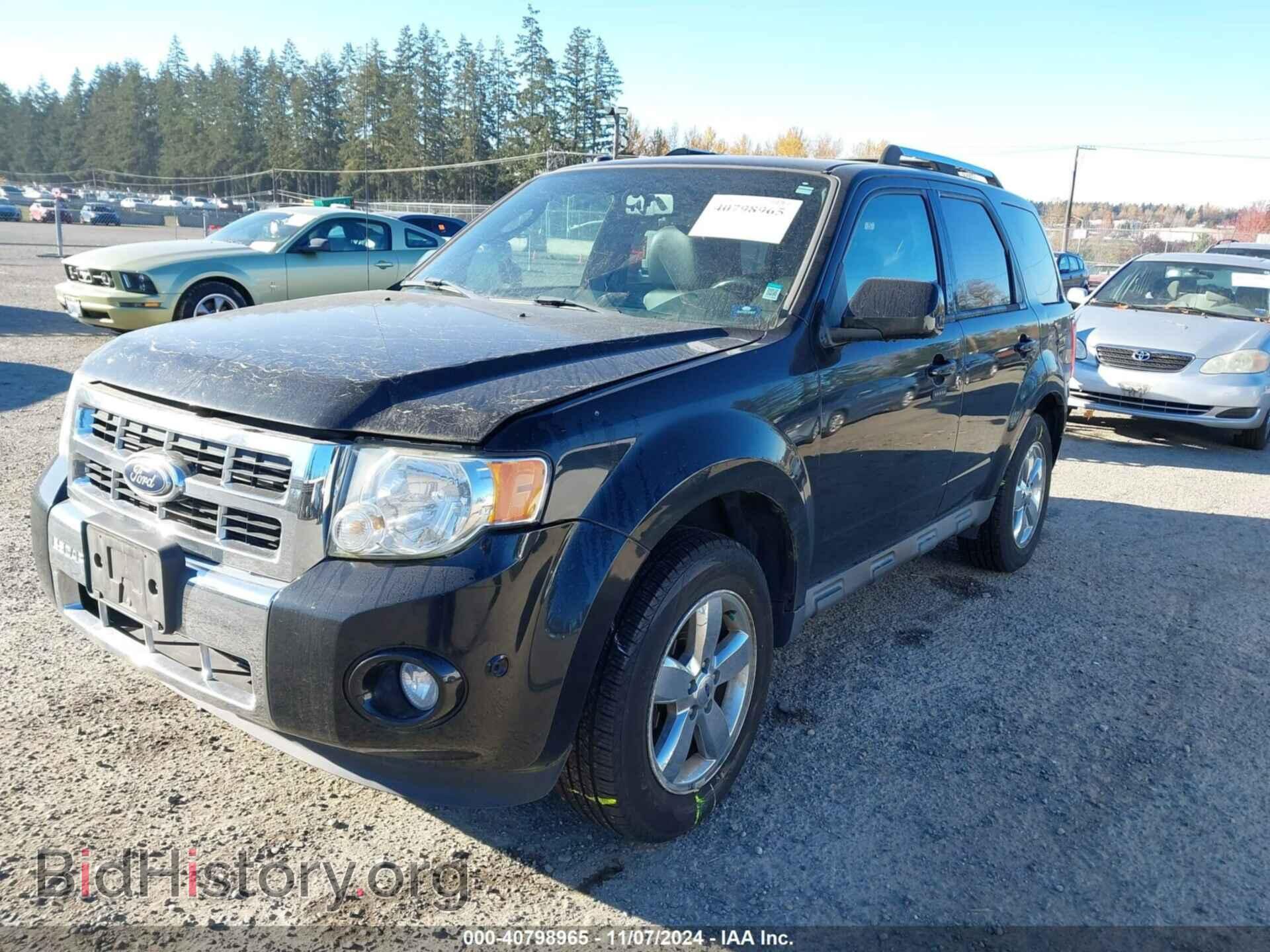2010 FORD ESCAPE - VIN: 1FMCU9E70AKB34942 - Фото 2