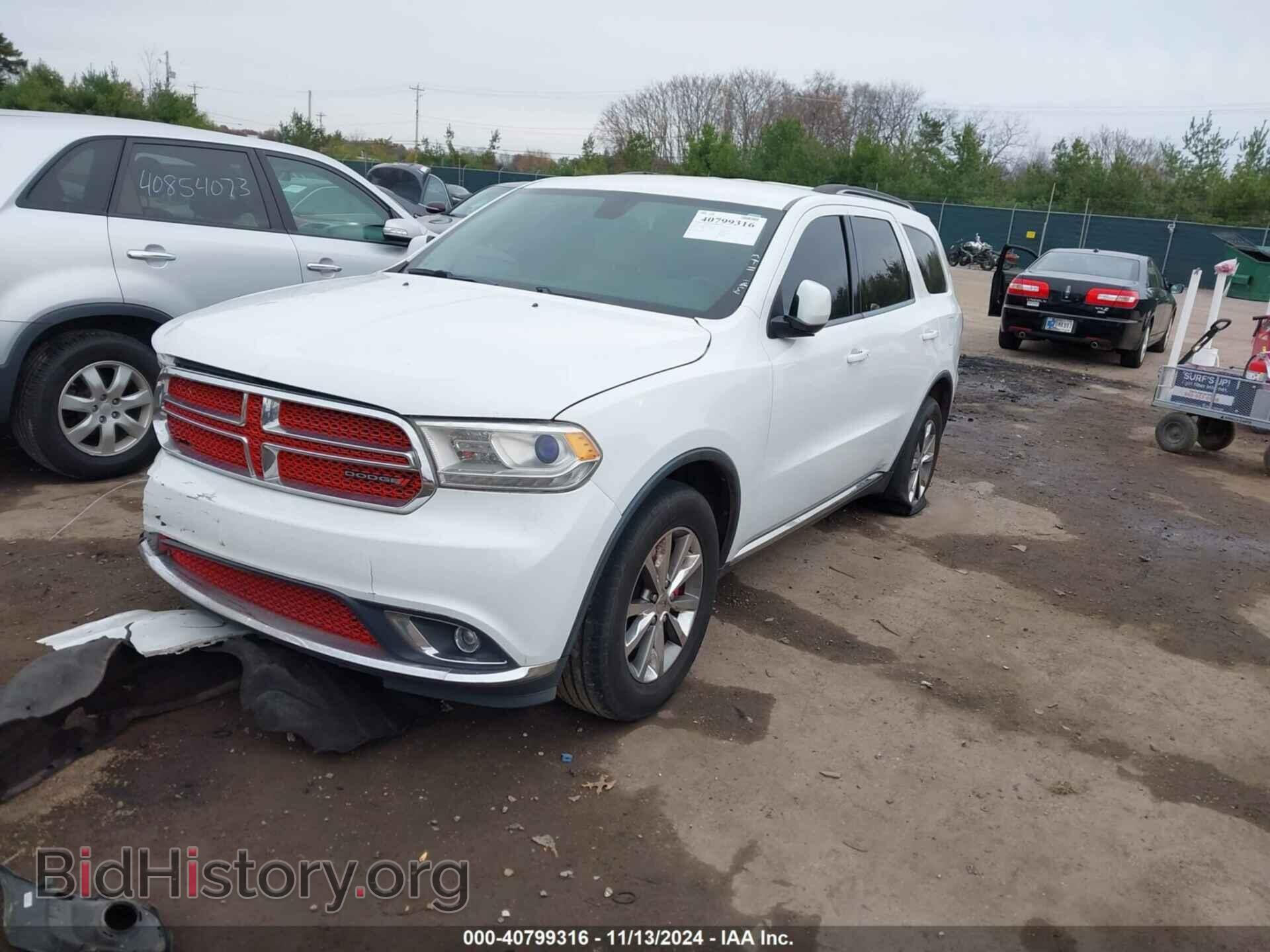 2014 DODGE DURANGO - VIN: 1C4RDHDG7EC590138 - Фото 2