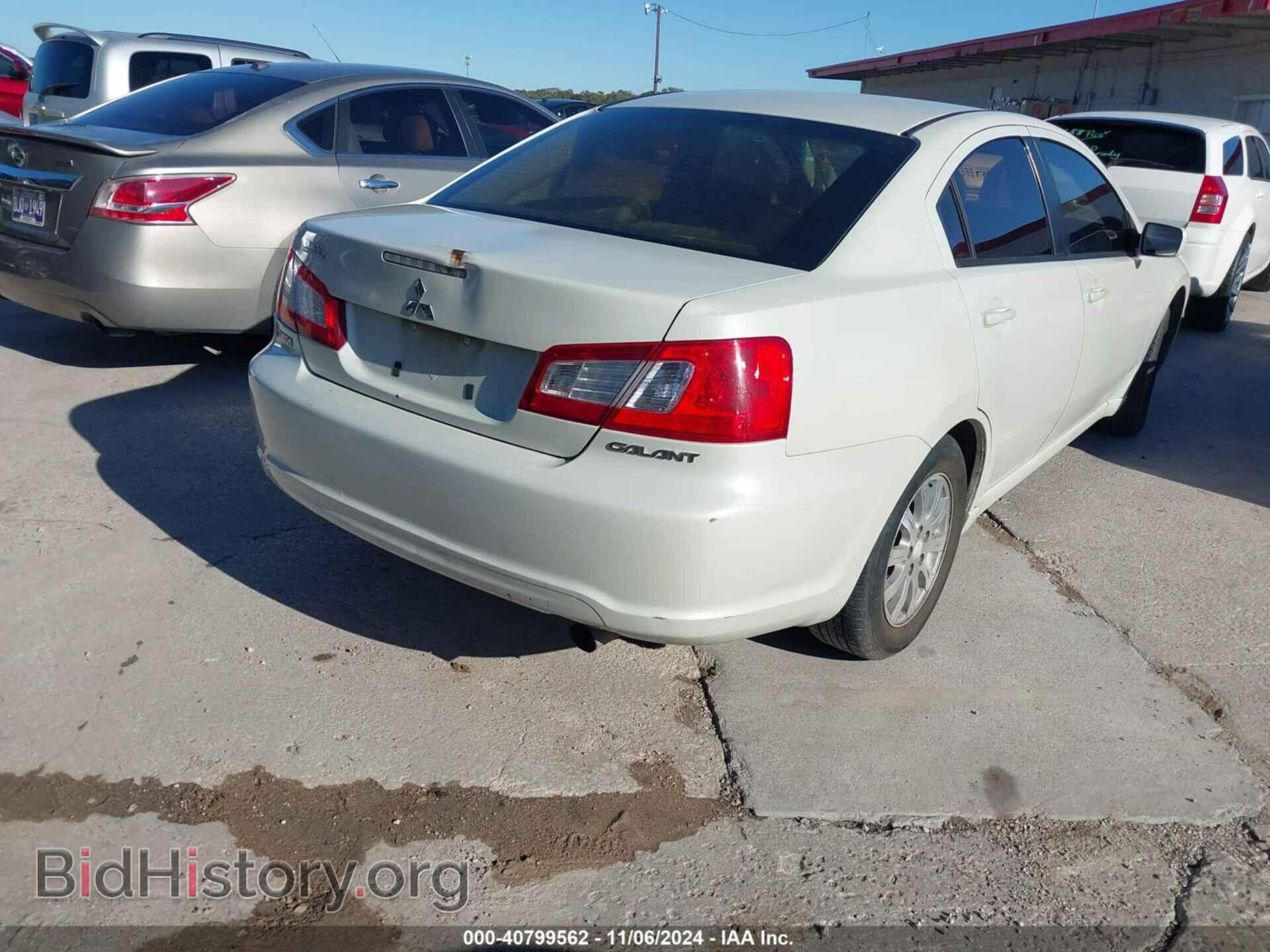 2009 MITSUBISHI GALANT - VIN: 4A3AB36F29E040010 - Фото 4