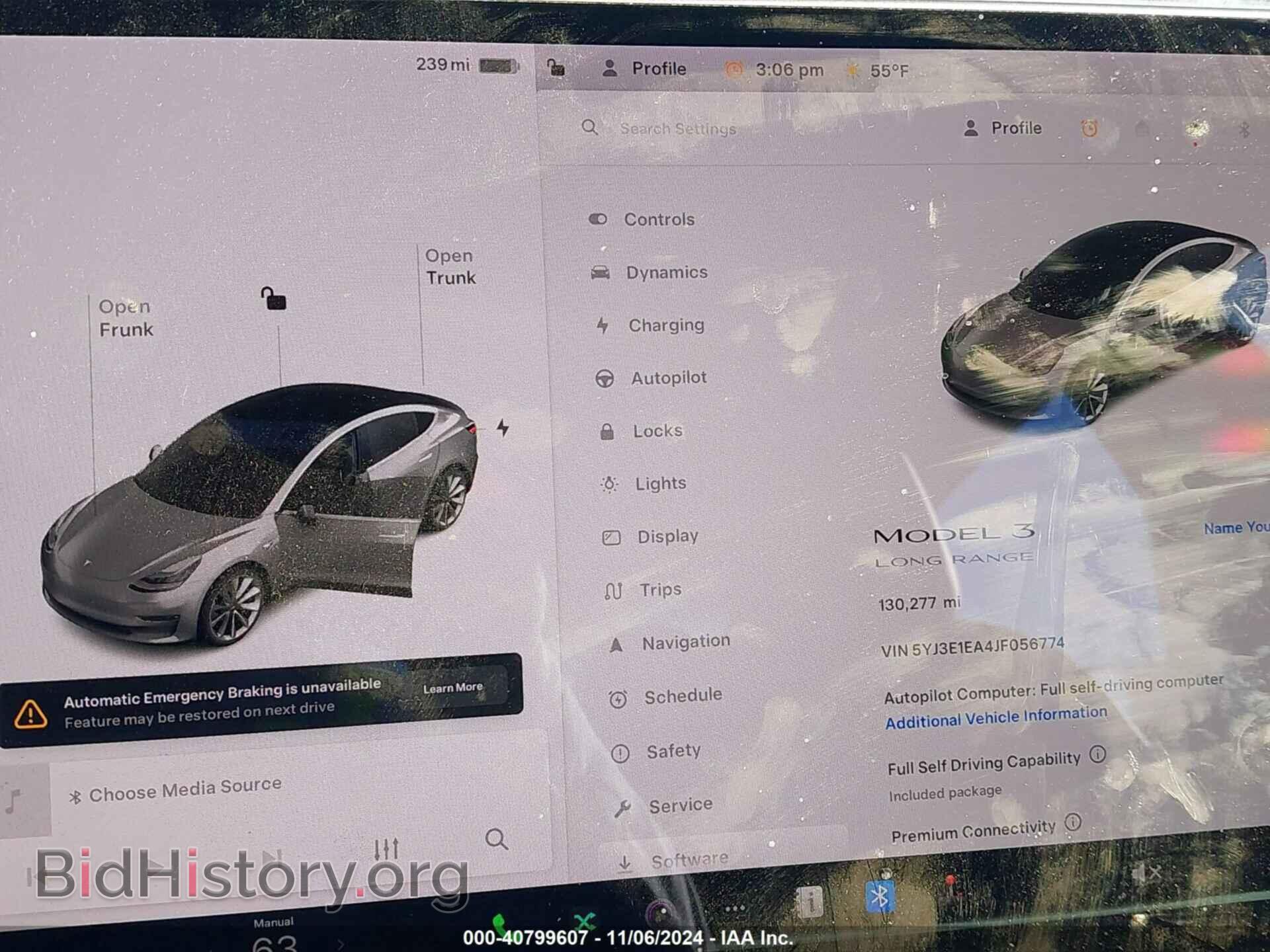 2018 TESLA MODEL 3 - VIN: 5YJ3E1EA4JF056774 - Фото 7