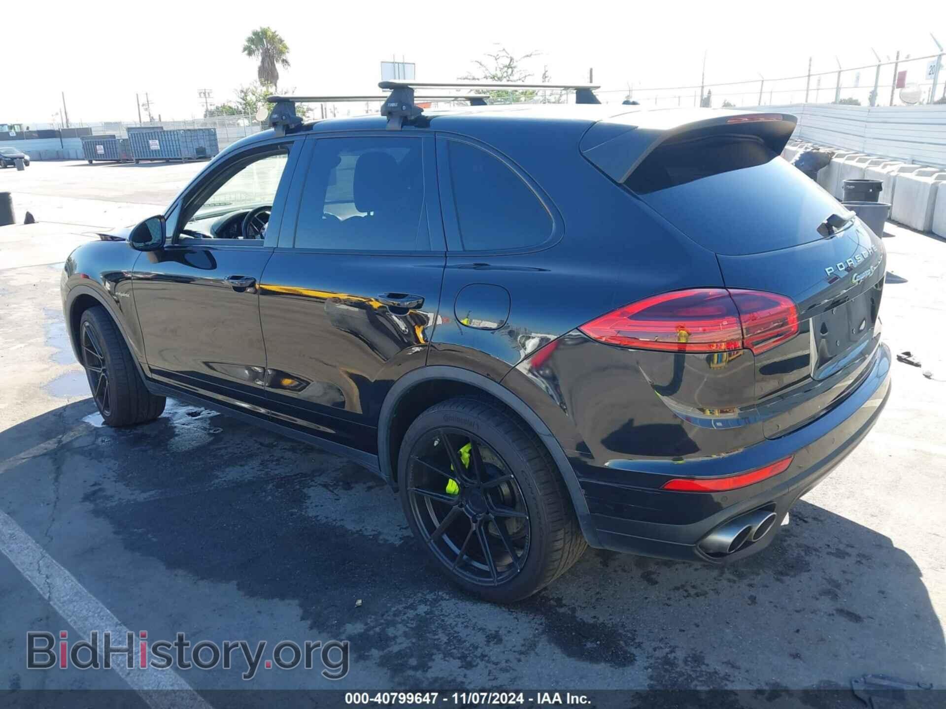 2016 PORSCHE CAYENNE E-HYBRID - VIN: WP1AE2A25GLA63636 - Фото 3