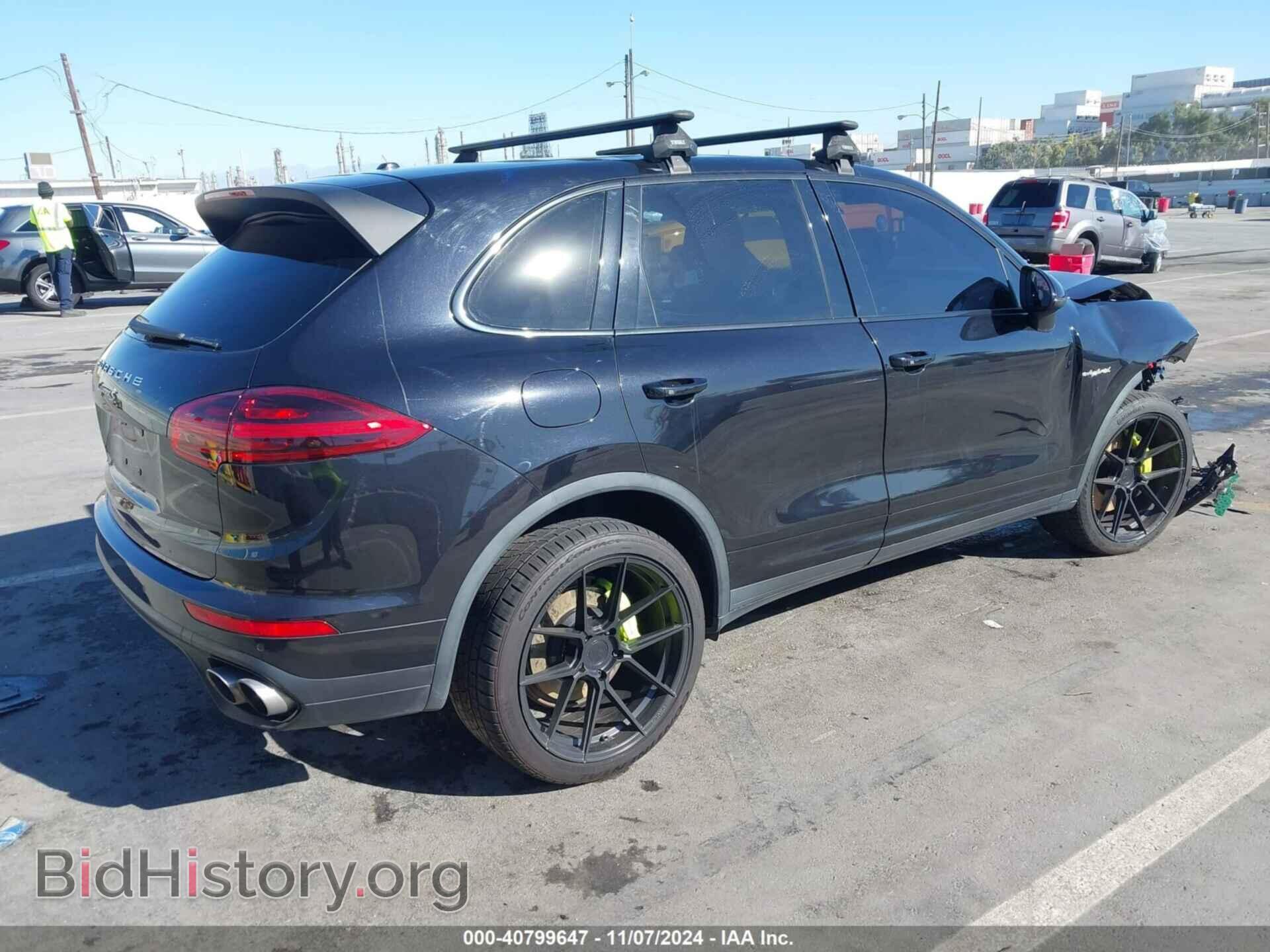 2016 PORSCHE CAYENNE E-HYBRID - VIN: WP1AE2A25GLA63636 - Фото 4
