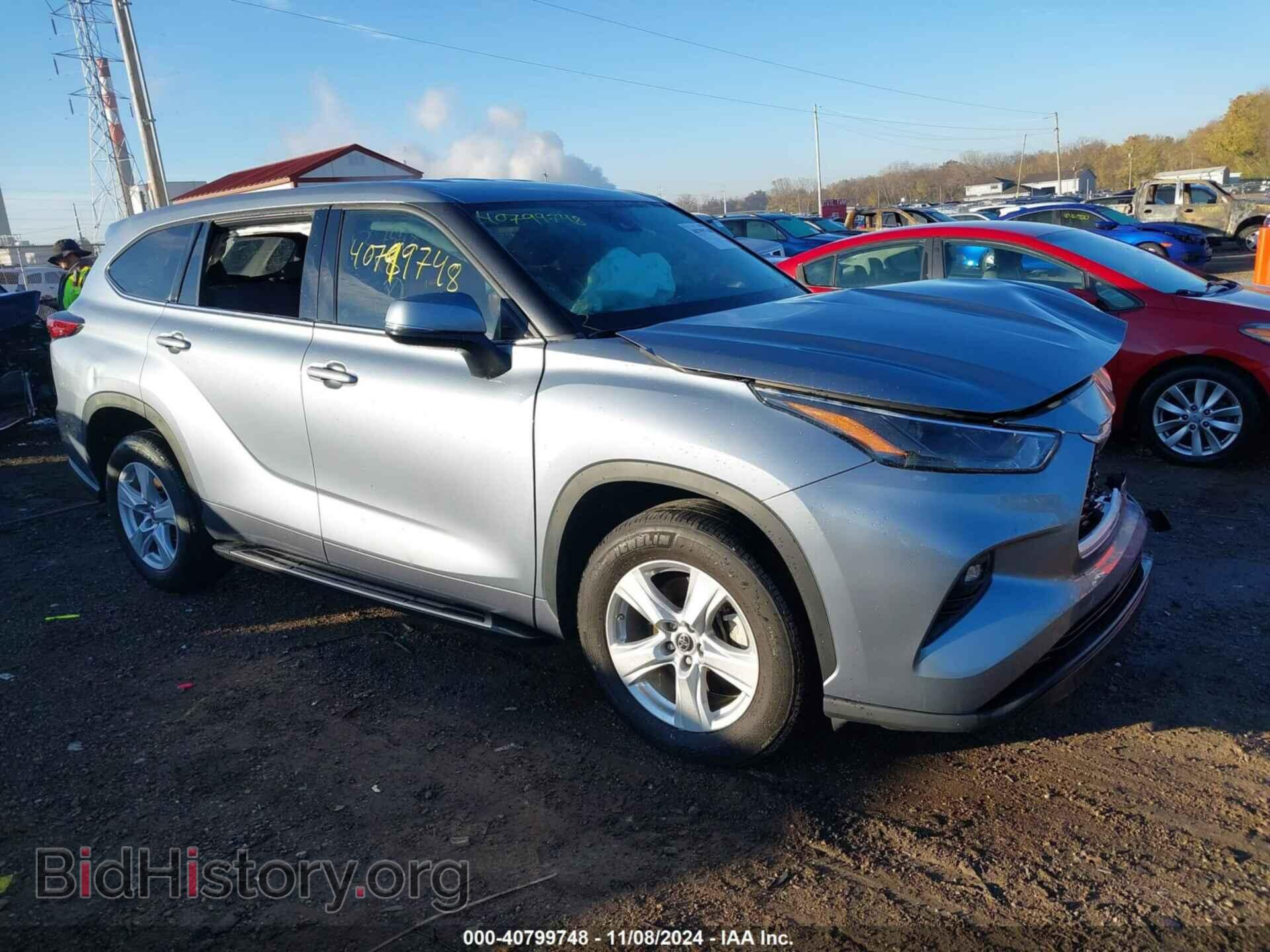 Photo 5TDZZRAH9NS137948 - TOYOTA HIGHLANDER 2022