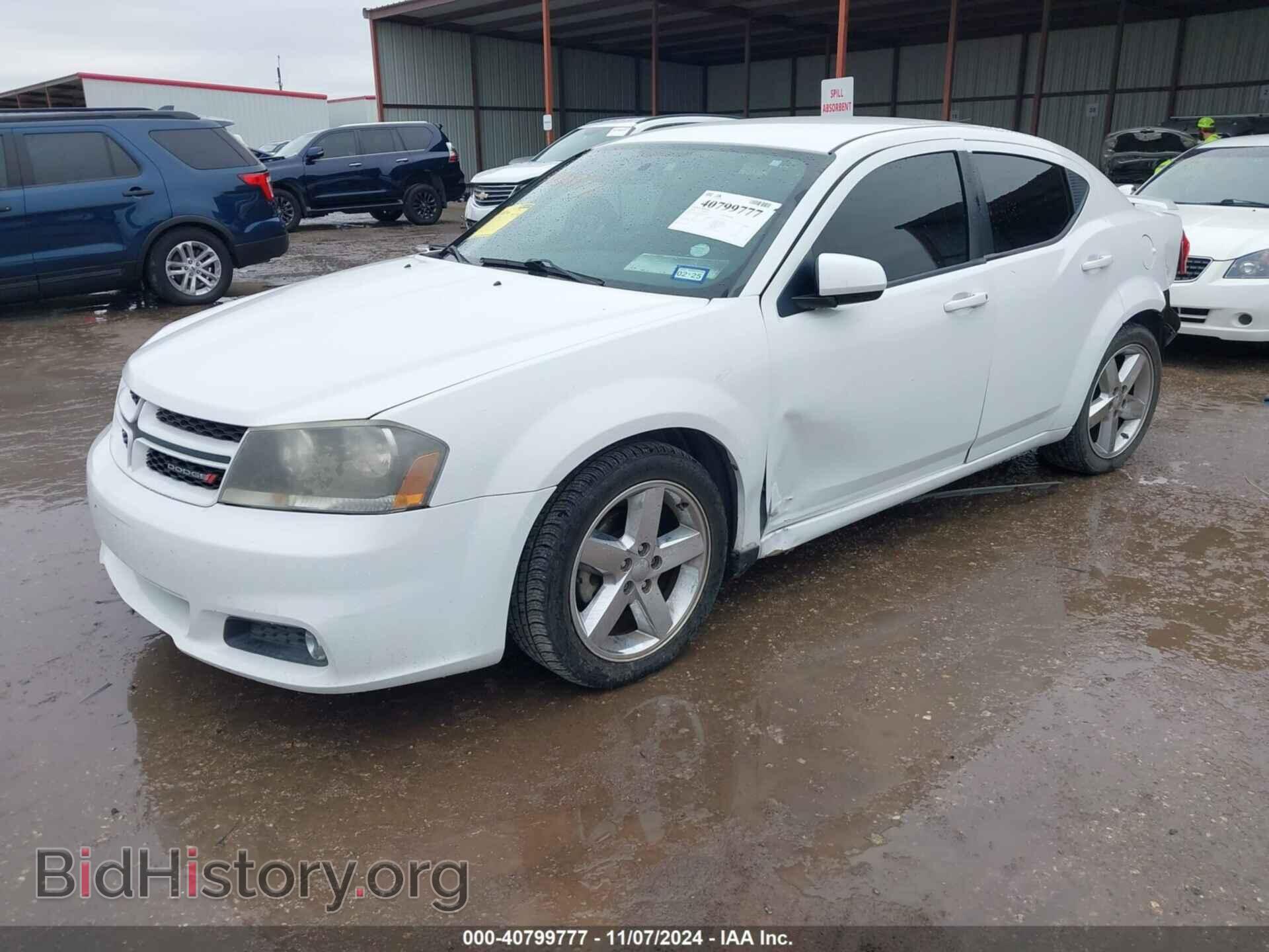 2013 DODGE AVENGER - VIN: 1C3CDZCB4DN581275 - Фото 2