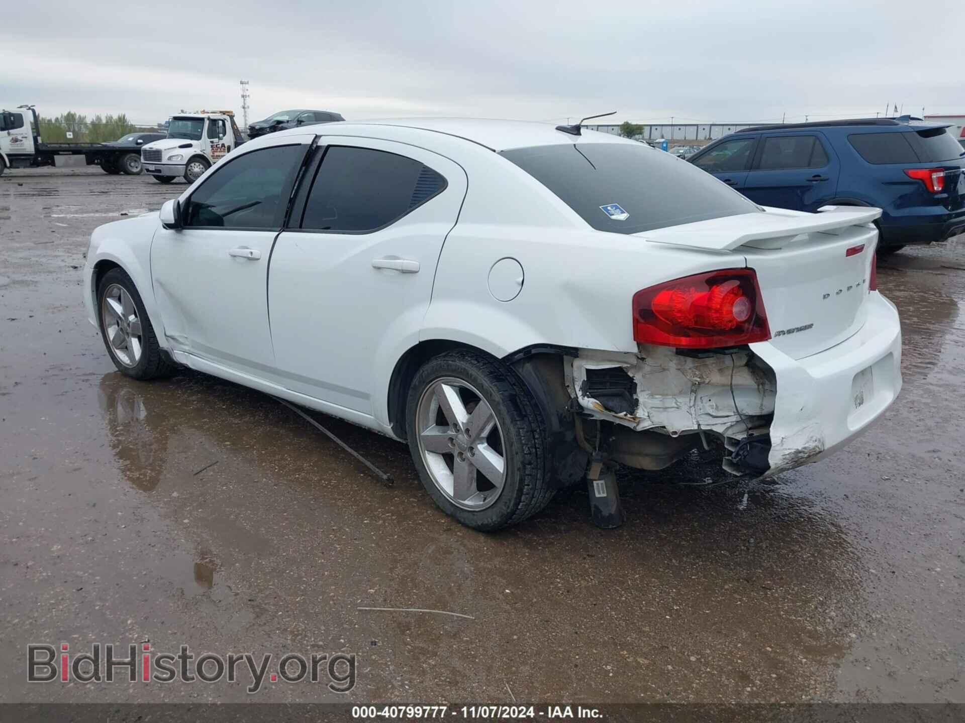 2013 DODGE AVENGER - VIN: 1C3CDZCB4DN581275 - Фото 3