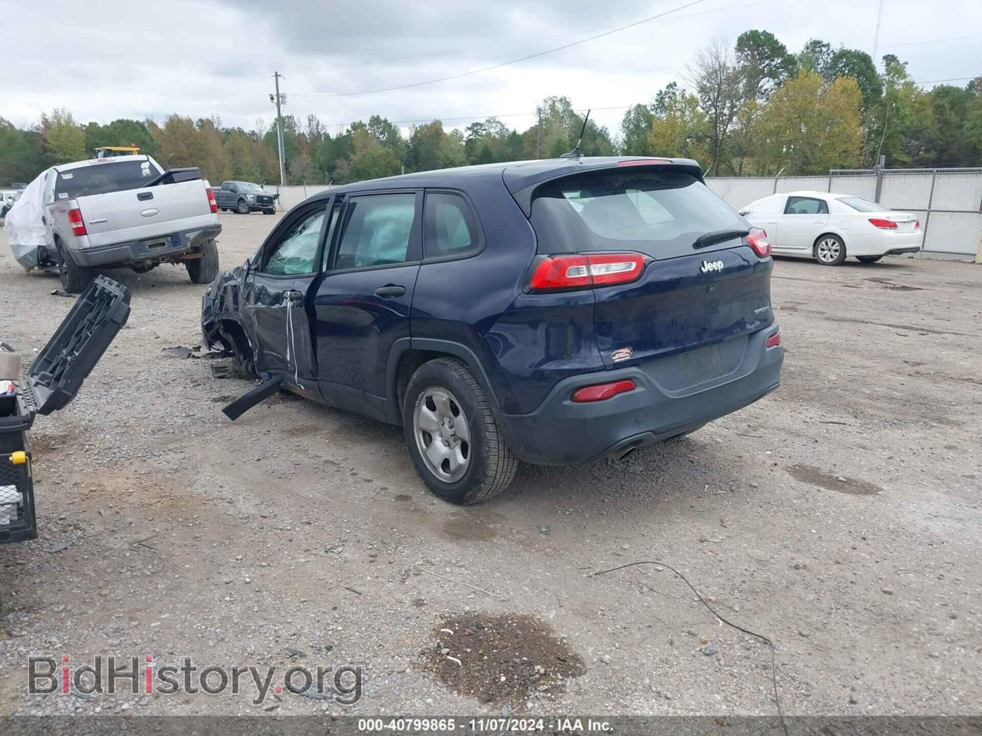 2015 JEEP CHEROKEE - VIN: 1C4PJLAB5FW589727 - Фото 3